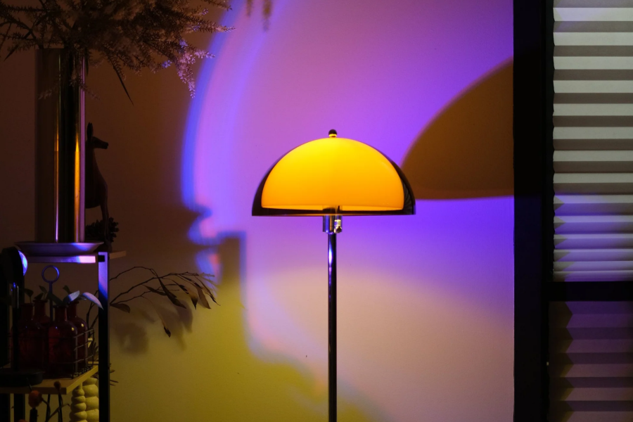 How to Use Floor Lamps to Create a Moody Halloween Living Room?