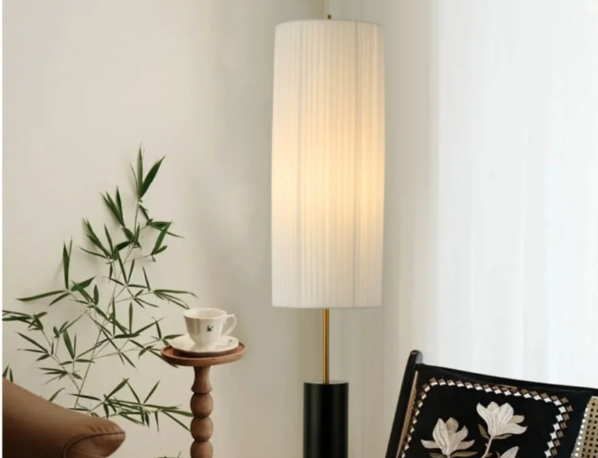 How a Pleated Lamp Creates Softer Light Than Ordinary Lamps