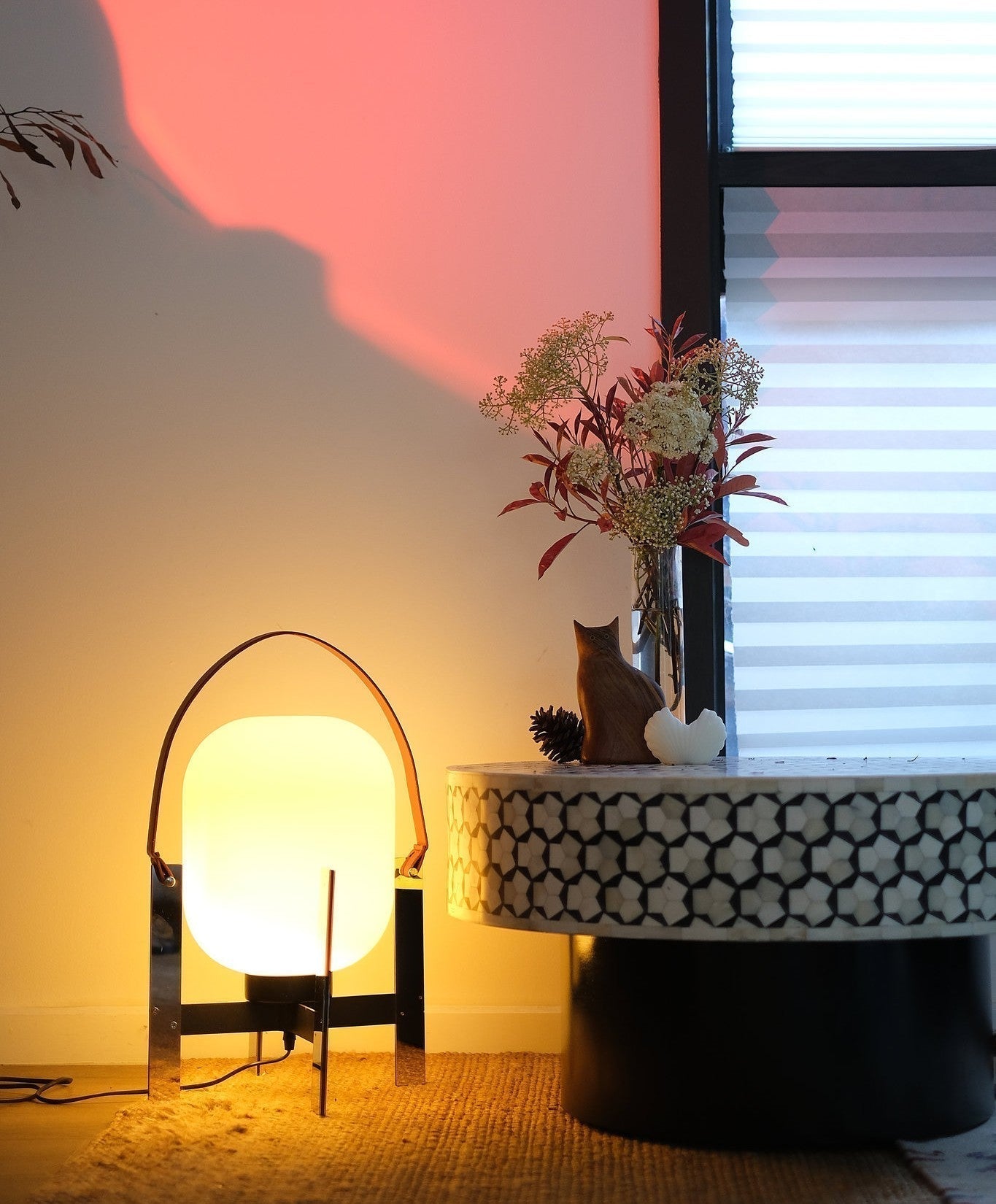 Table Lamp sale – 30% Off Alix Cesta Metálica Basket Lamp - Homezee