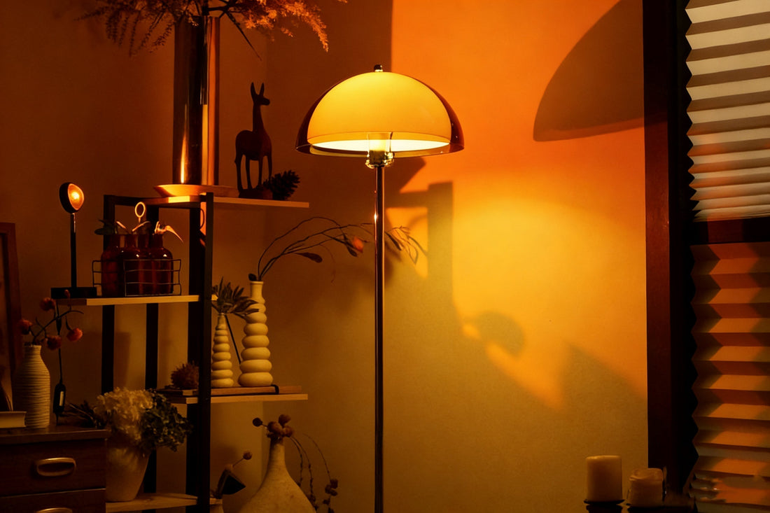 Arc Floor Lamp vs. Straight Lamp: Which One Does Your Room Need? - Homezee