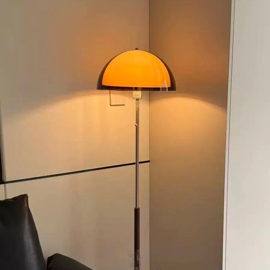 Coby Double Dome Mushroom Floor & Table Lamp Duo