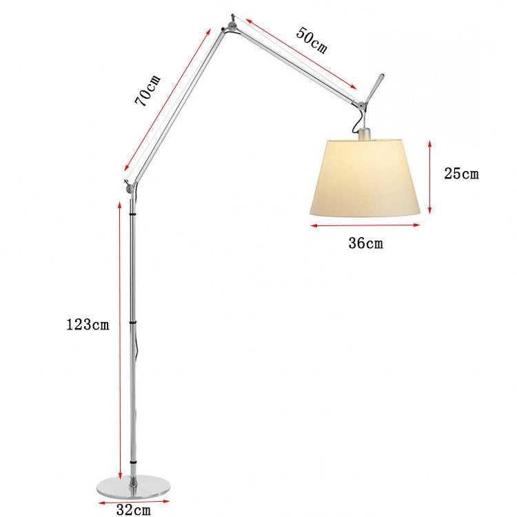 Tolomeo Mega Swing Arm Floor Lamp - Replica 1987 Design