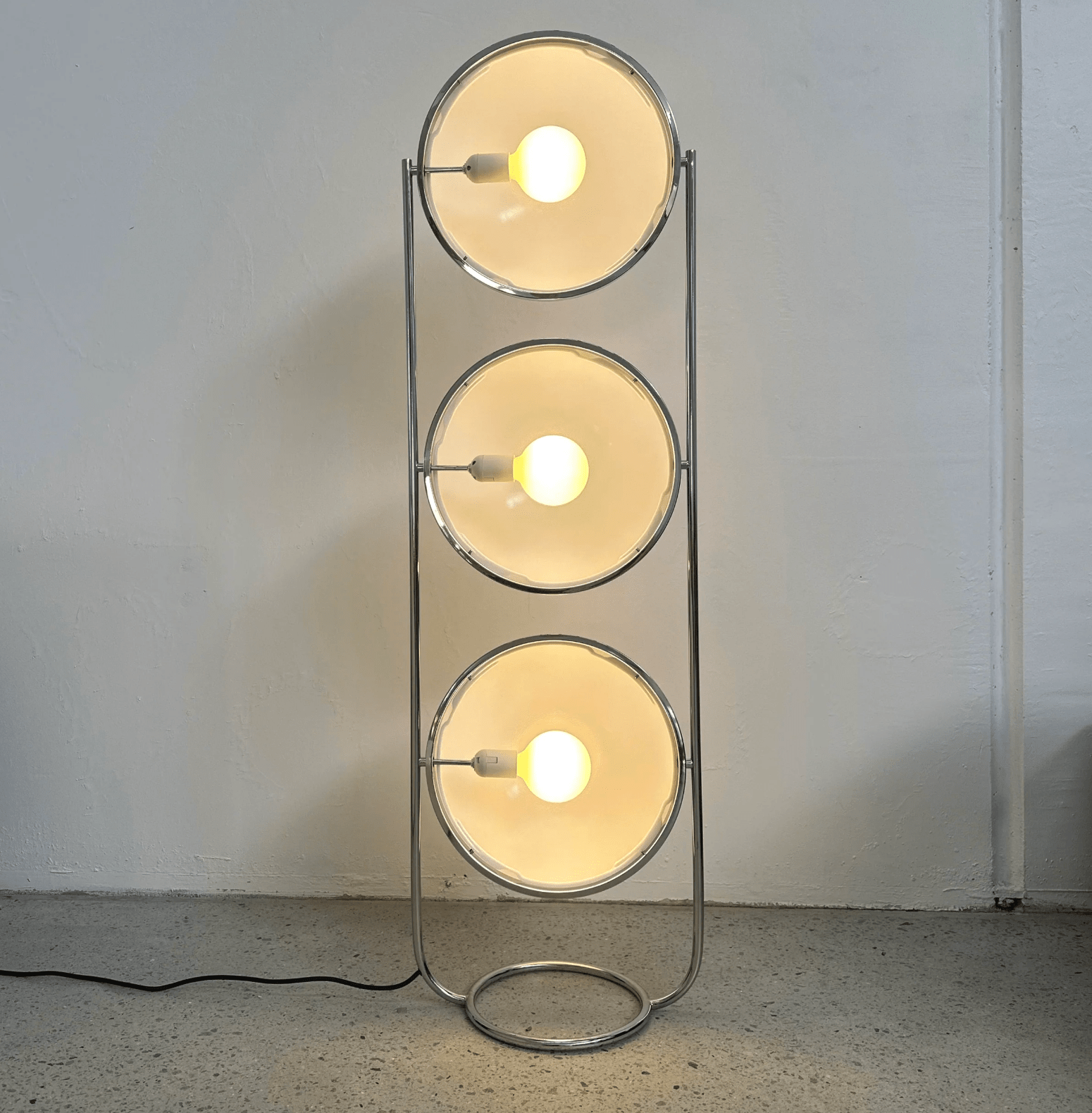 Garreau Trio Globe Floor Lamp - Bauhaus Replica 1971 Design - Homezee