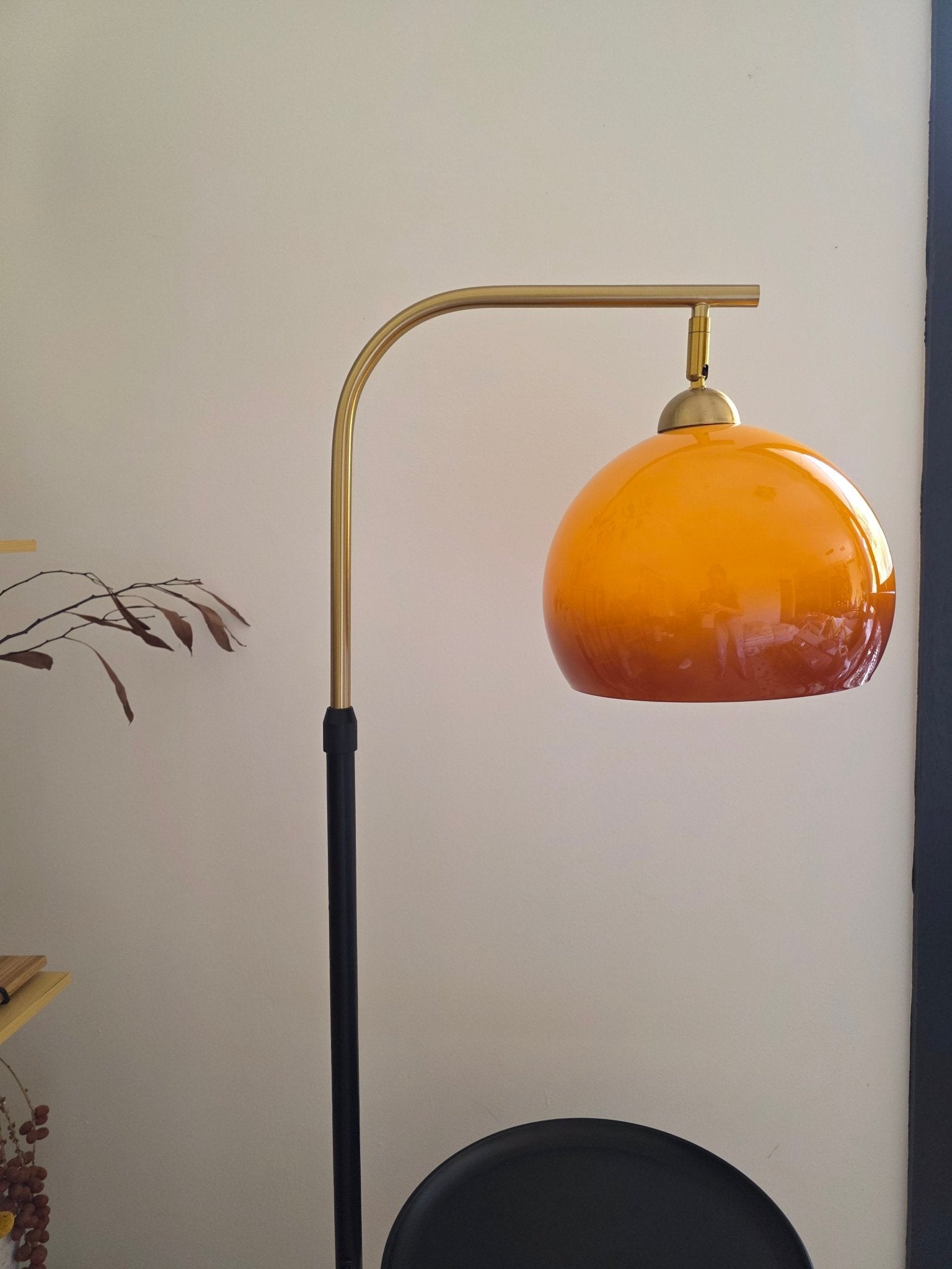 Carla Floor Lamp & Olivia Table Lamp Set - Homezee