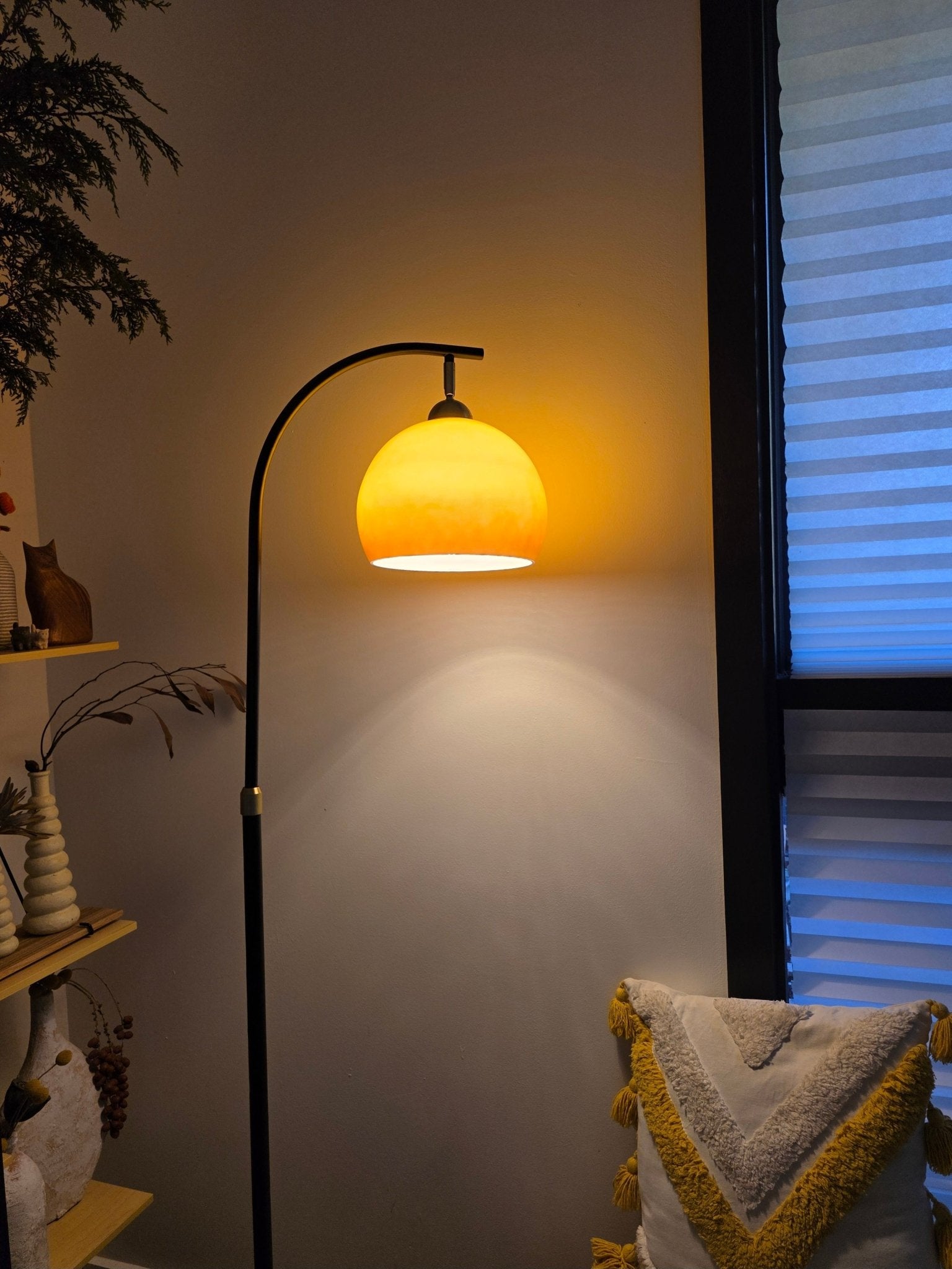 Bella Arc Floor Lamp - Homezee