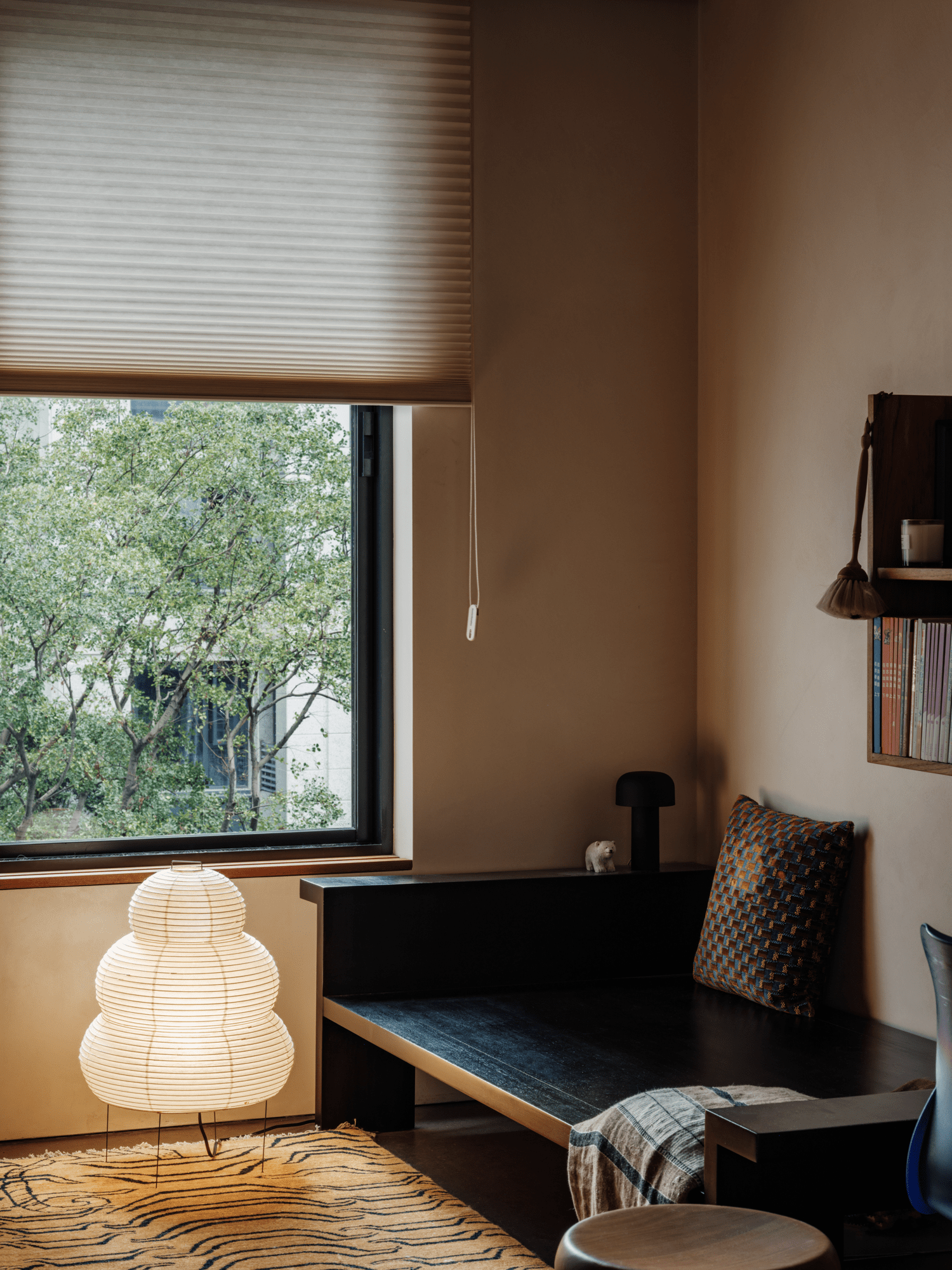 Akita Rice Paper Table Lamp - Homezee