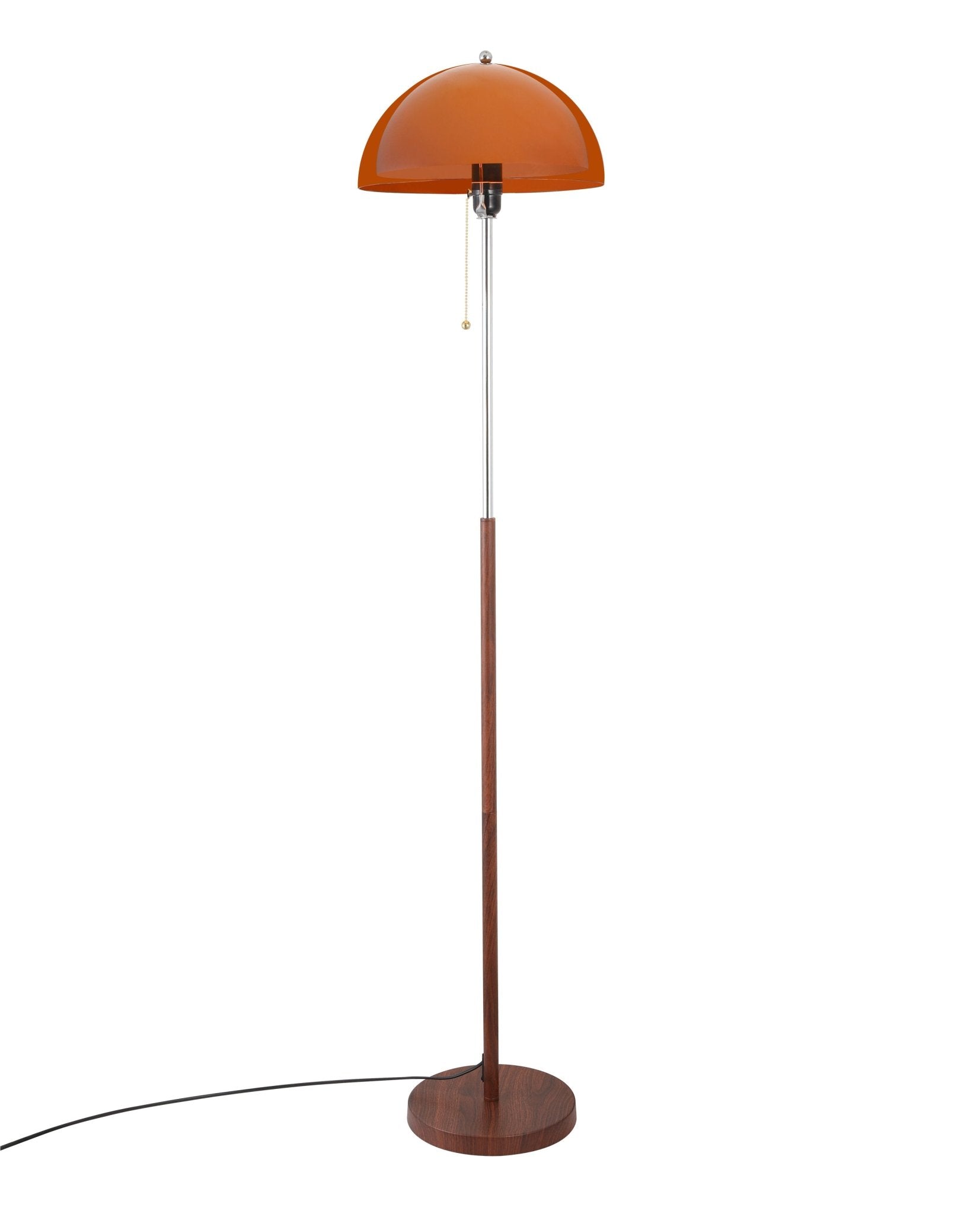 Coby+ Mushroom Bauhaus Floor Lamp with Pull Chain - Homezee