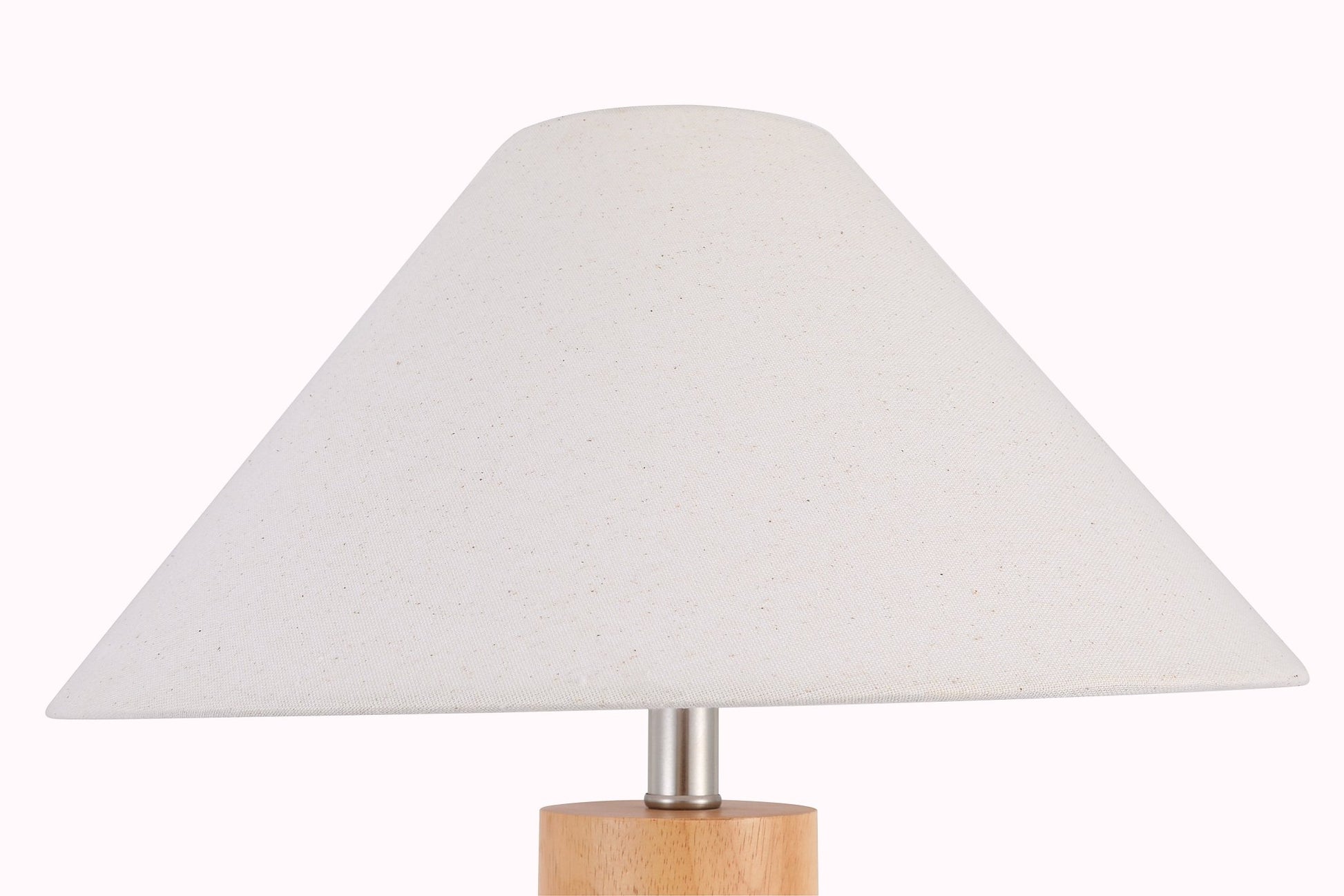 Morgan Table Lamp Japandi Wood Base Touch Lamp with Type - C Charging - Homezee
