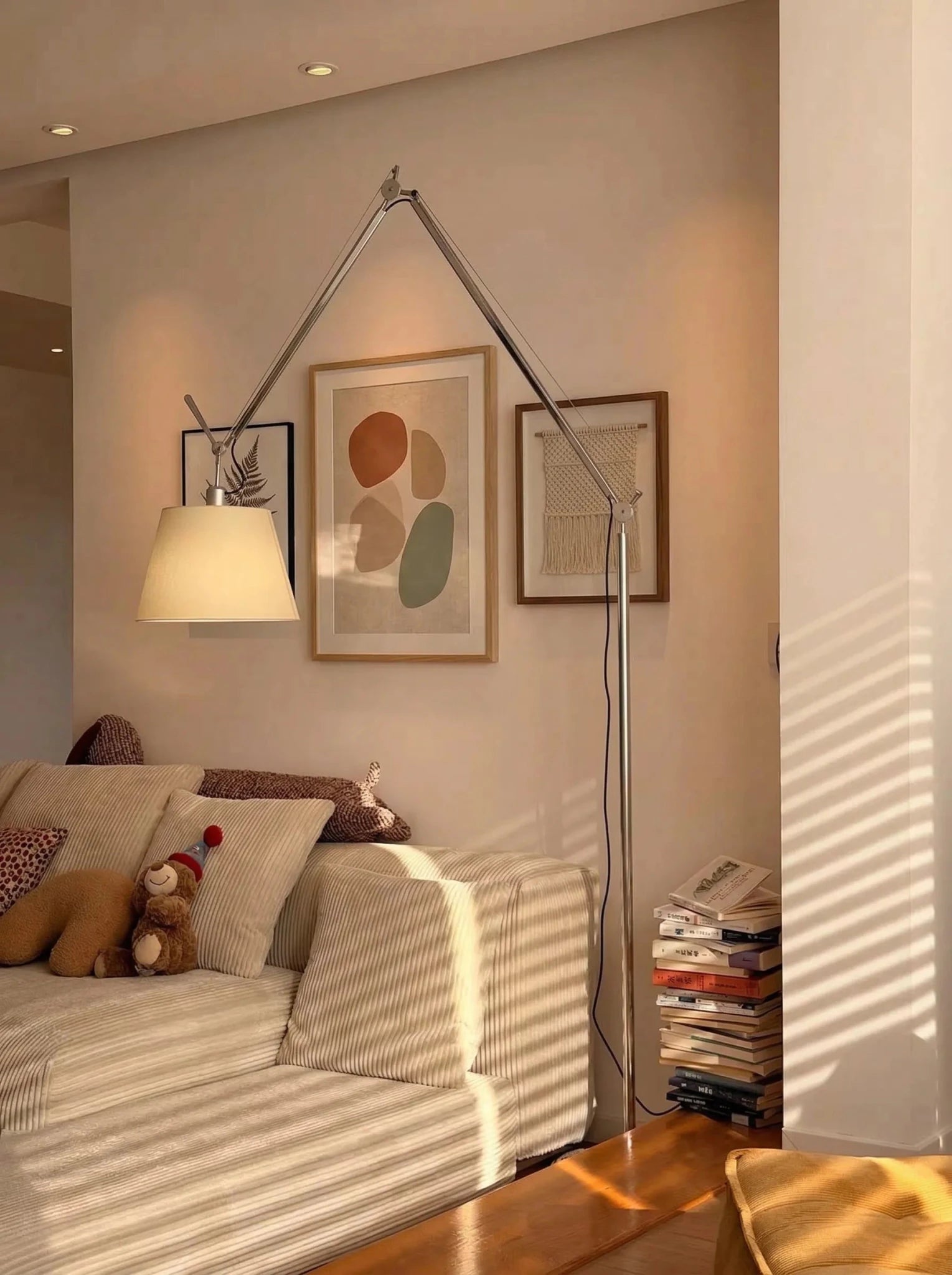 Tolomeo Mega Swing Arm Floor Lamp | Replica 1987 Design - Homezee