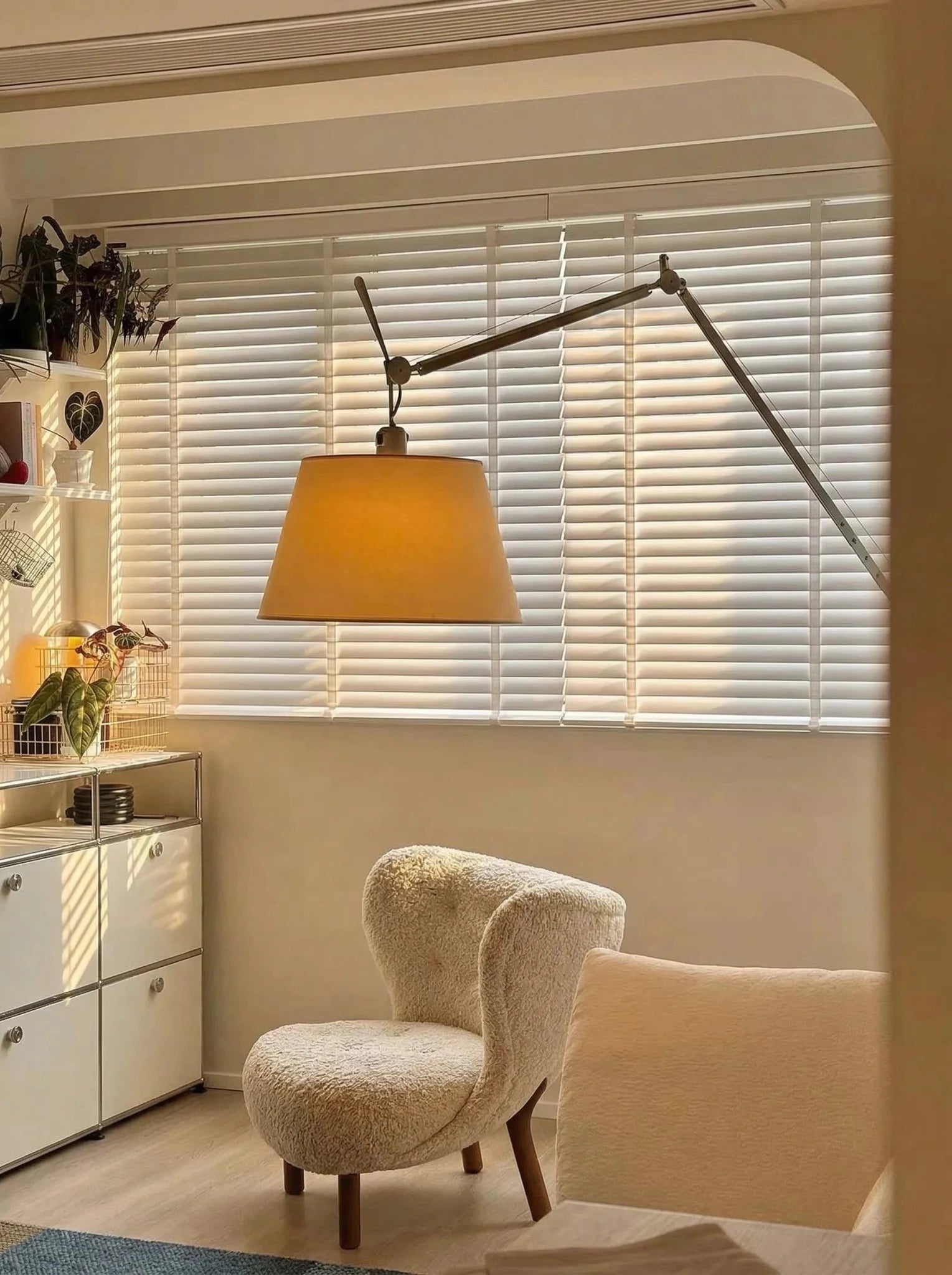 Tolomeo Mega Swing Arm Floor Lamp | Replica 1987 Design - Homezee