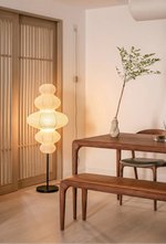 Akita Rice Paper Gourd Floor Lamp