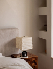 Akita Rice Paper Square Table Lamp