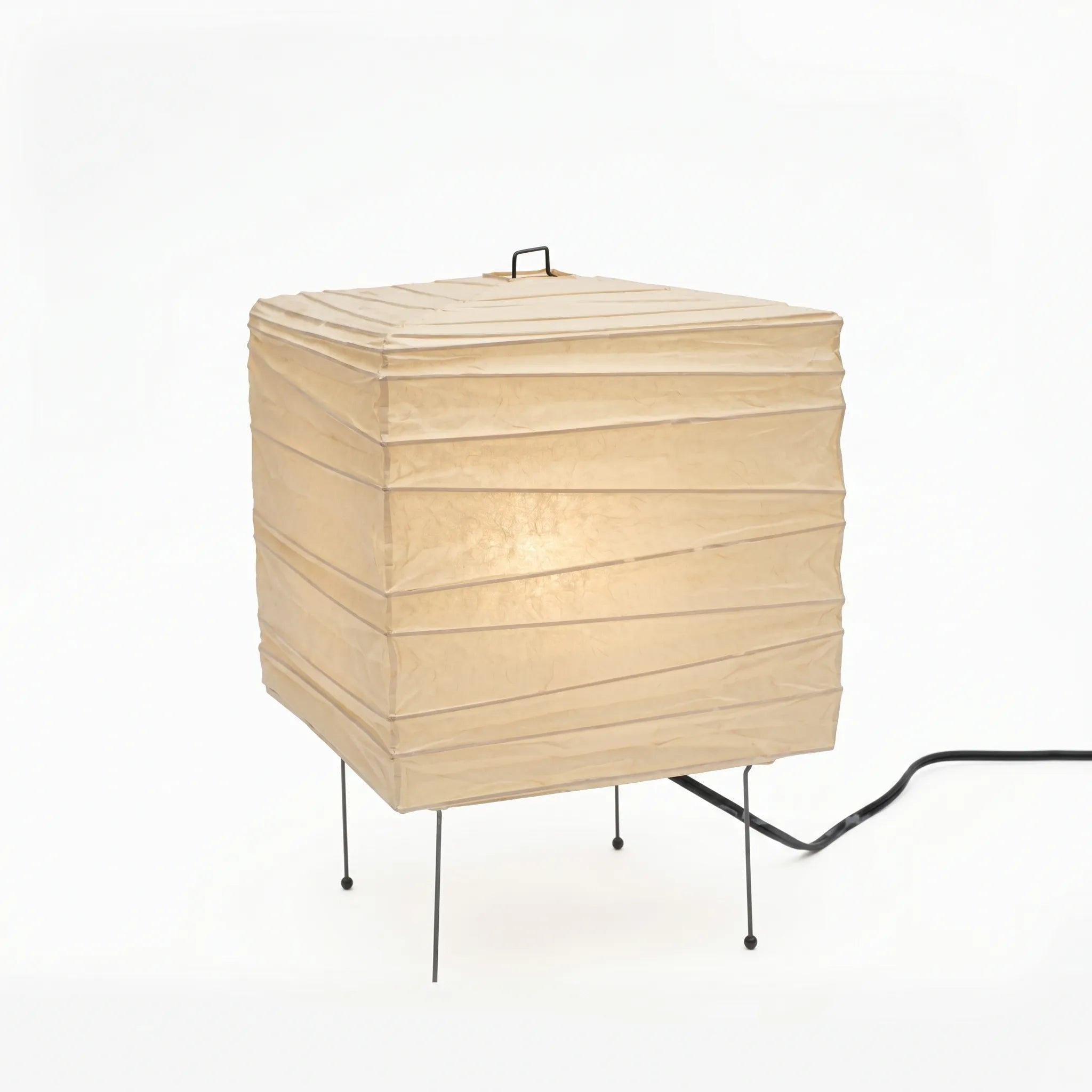 Akita Rice Paper Square Table Lamp