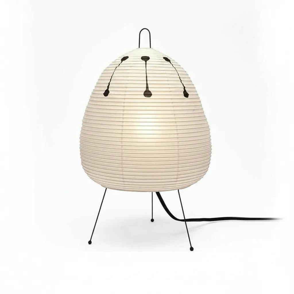 Akita Rice Paper Table Lamp - Homezee