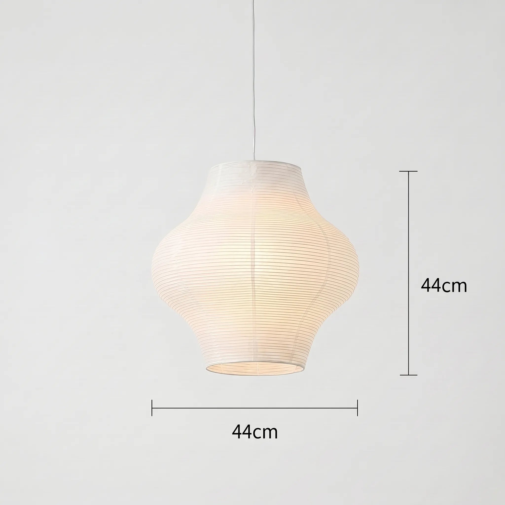 Akita Sani Rice Paper Japandi Pendant Light
