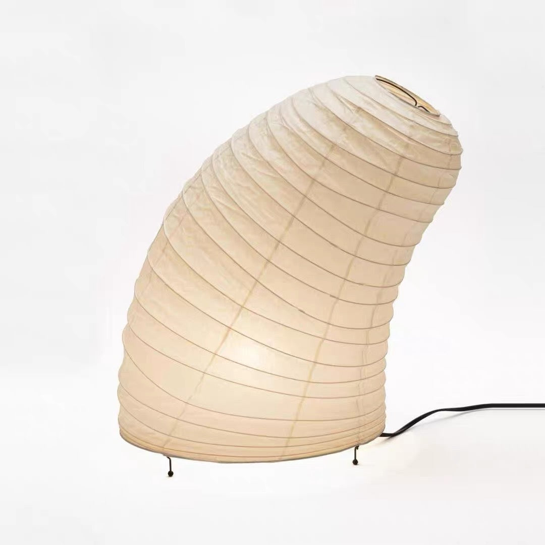 Akita Rice Paper Tilted Table Lamp