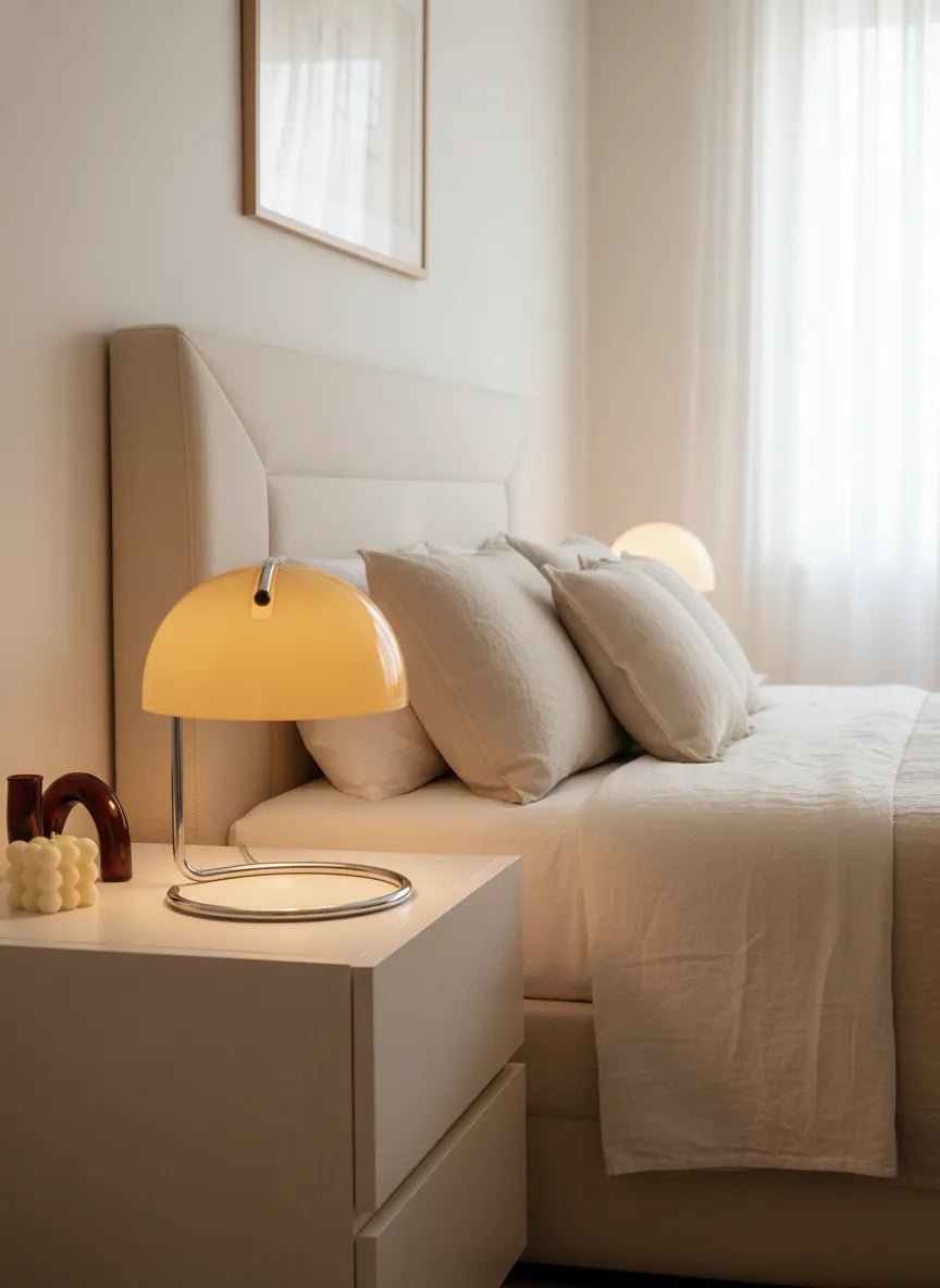 Luca Bauhaus Candle Warmer Table Lamp - Homezee