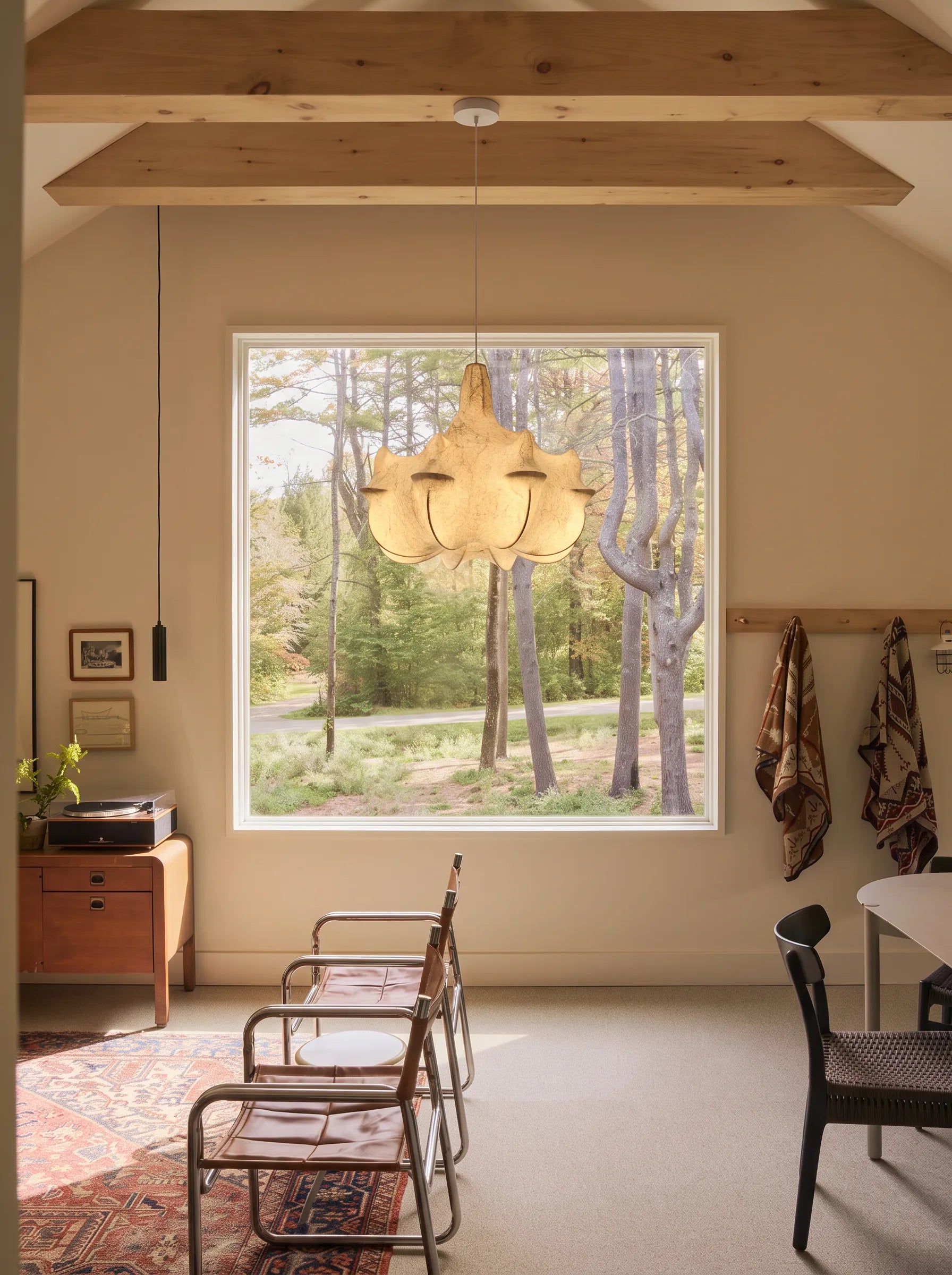 Nelson Silk Cocoon Wabi-Sabi Cloud Pendant Light
