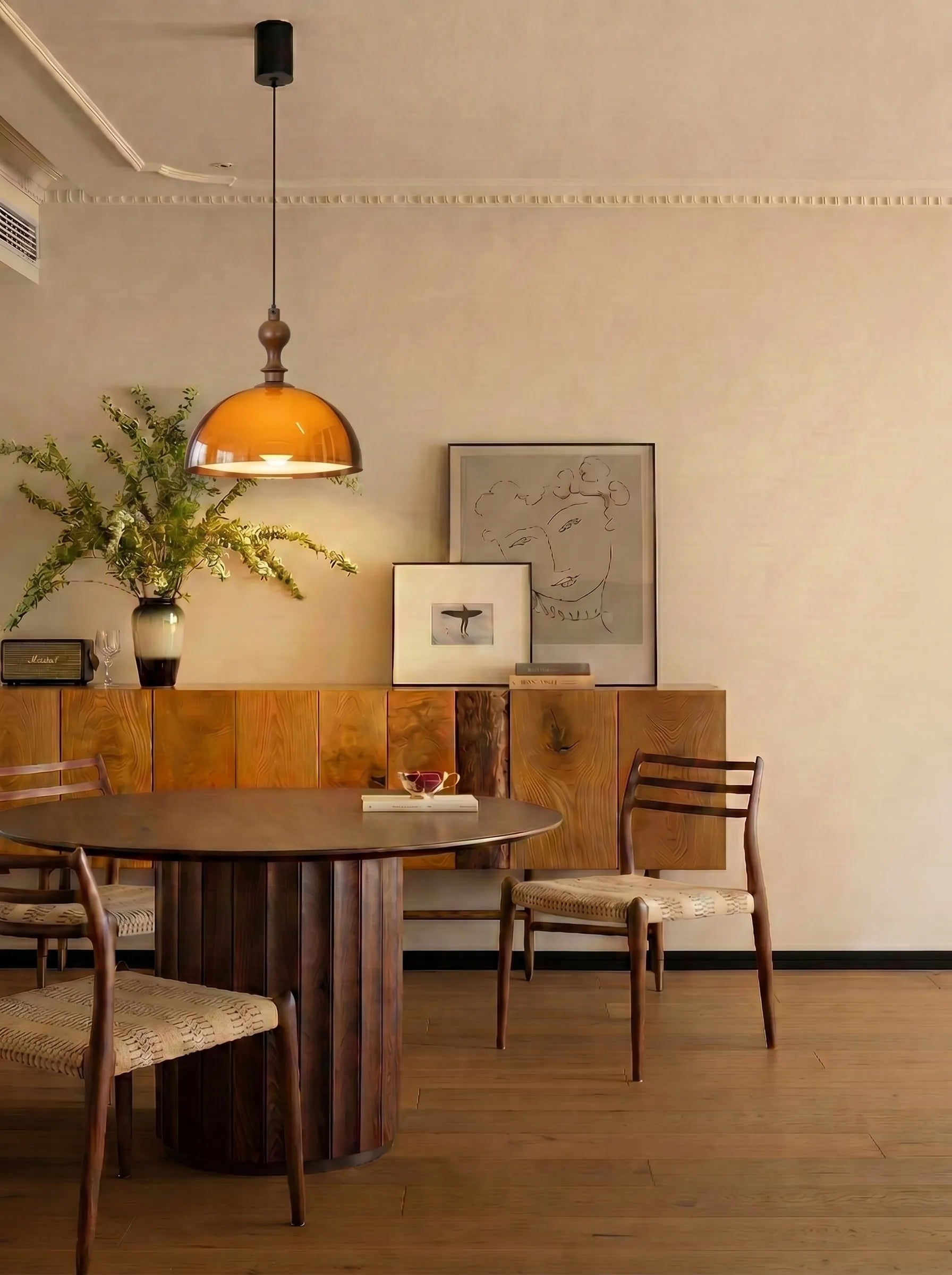 Coby Pull-Down Modern Pendant Light