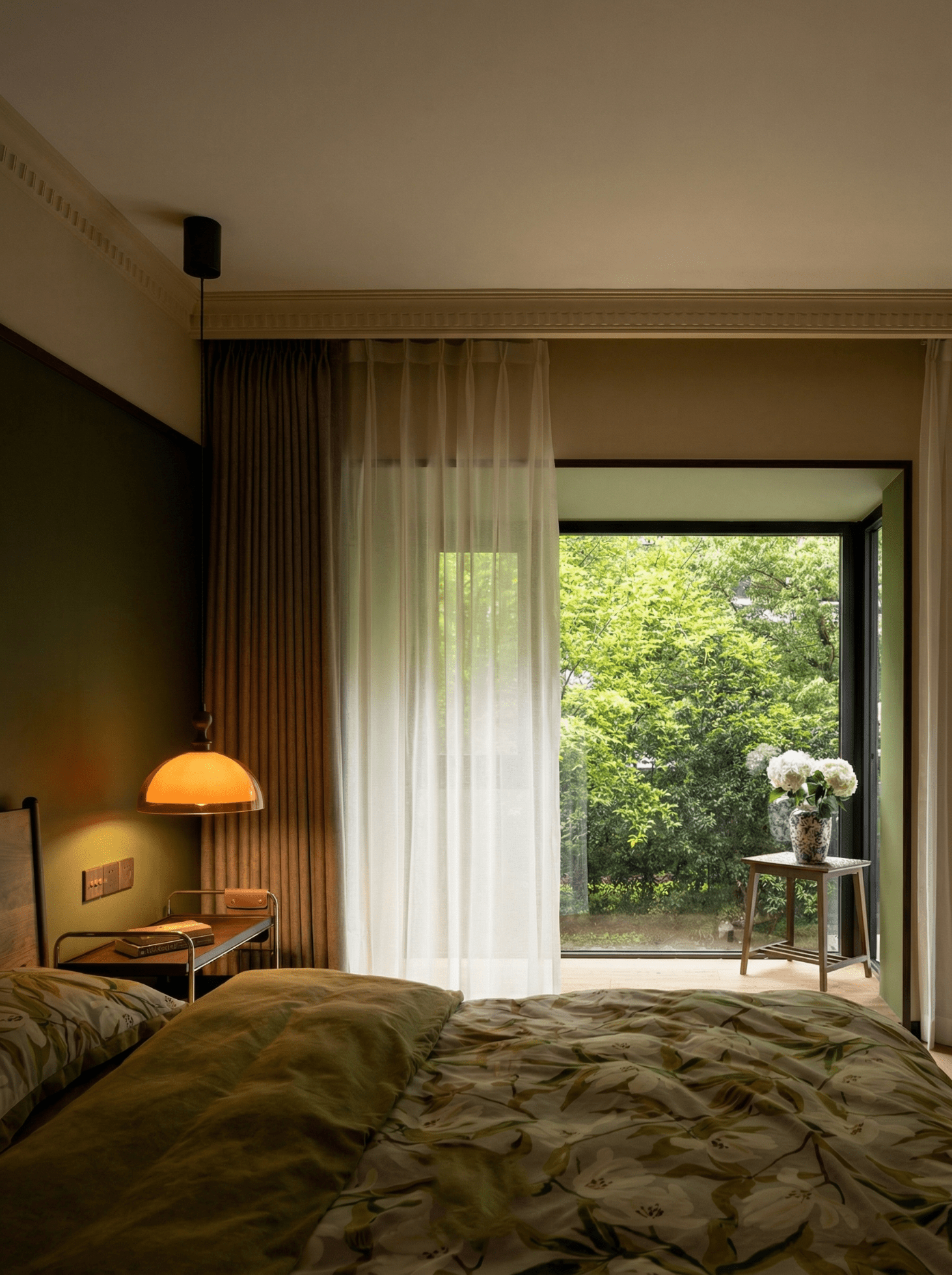 Coby Pull - Down Pendant Lamp | Height Adjustable - Homezee