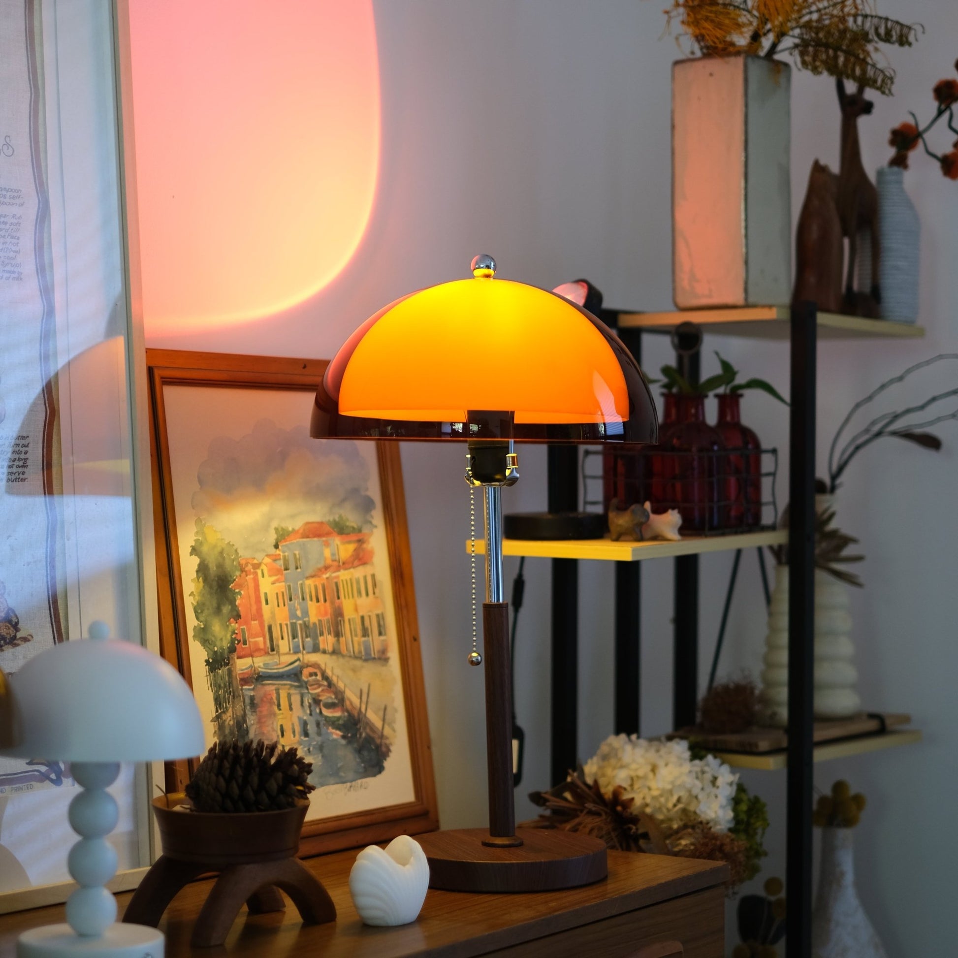 Coby+ Mushroom Table Lamp | Double Dome - Homezee