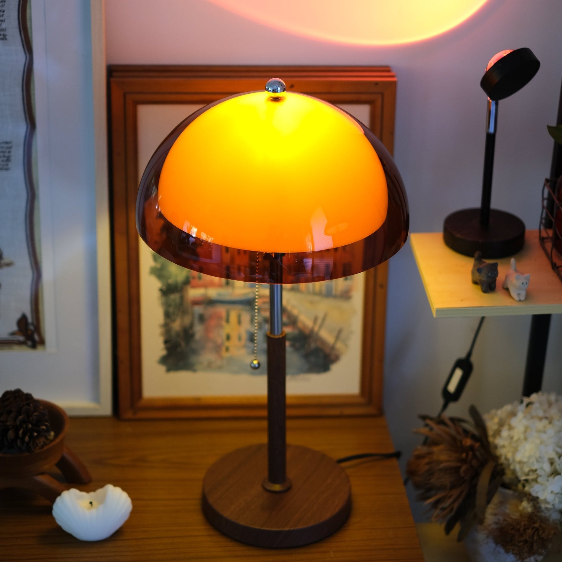 Coby+ Double Dome Floor & Table Lamp Duo - Homezee