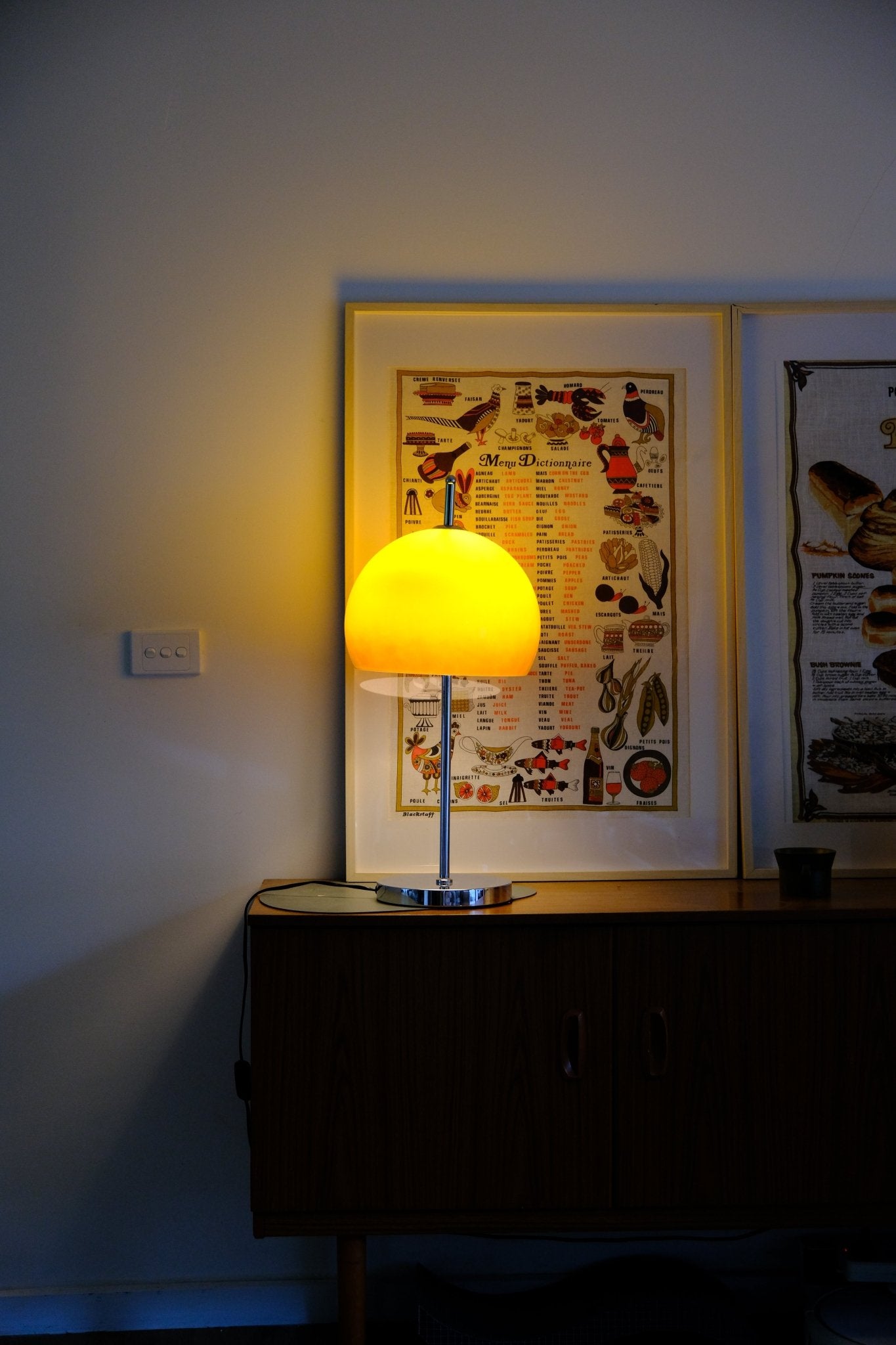 Olivia Mushroom Table & Floor Lamp Duo - Homezee