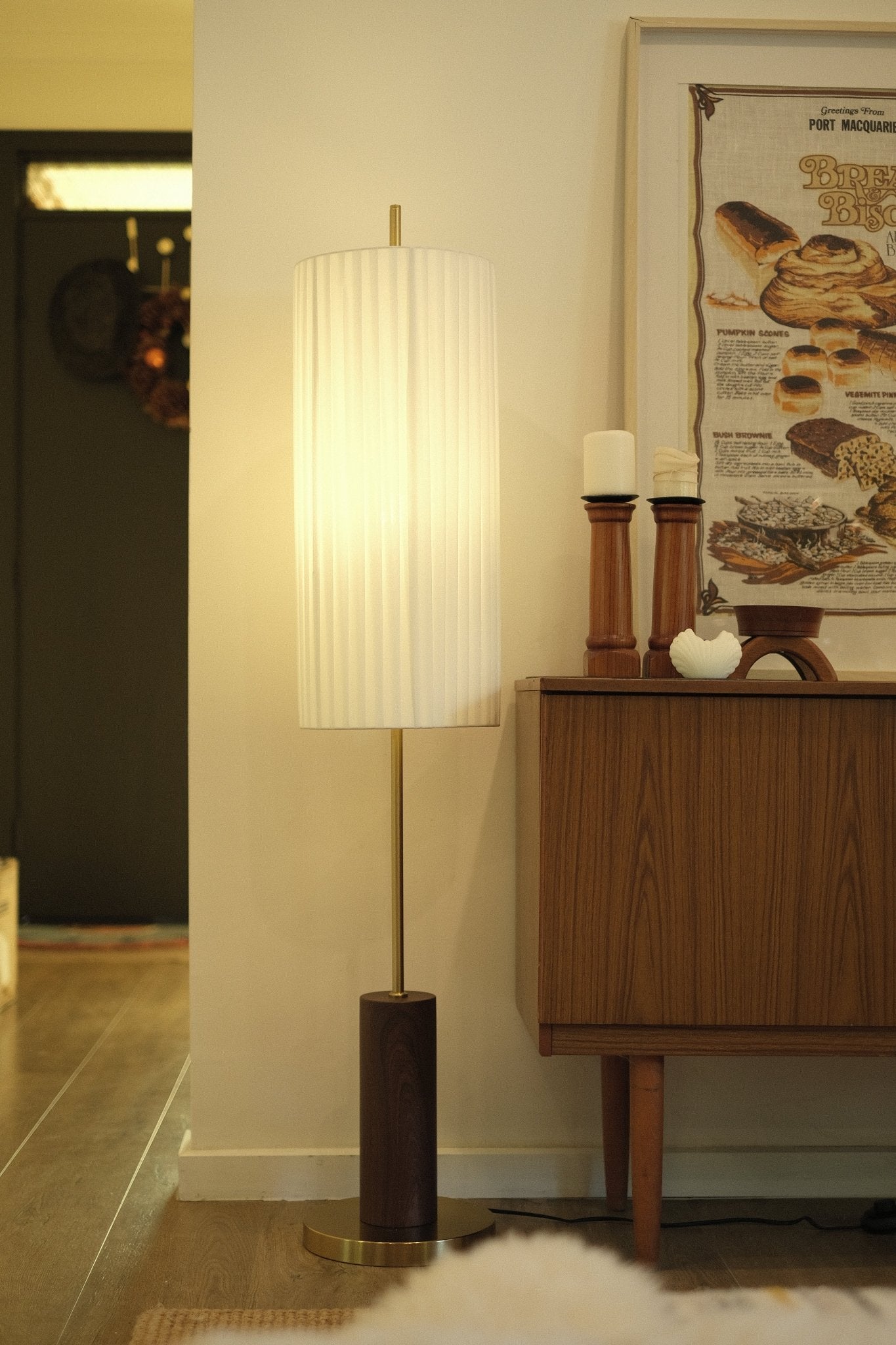 Zen Art Japandi Floor Lamp - Homezee