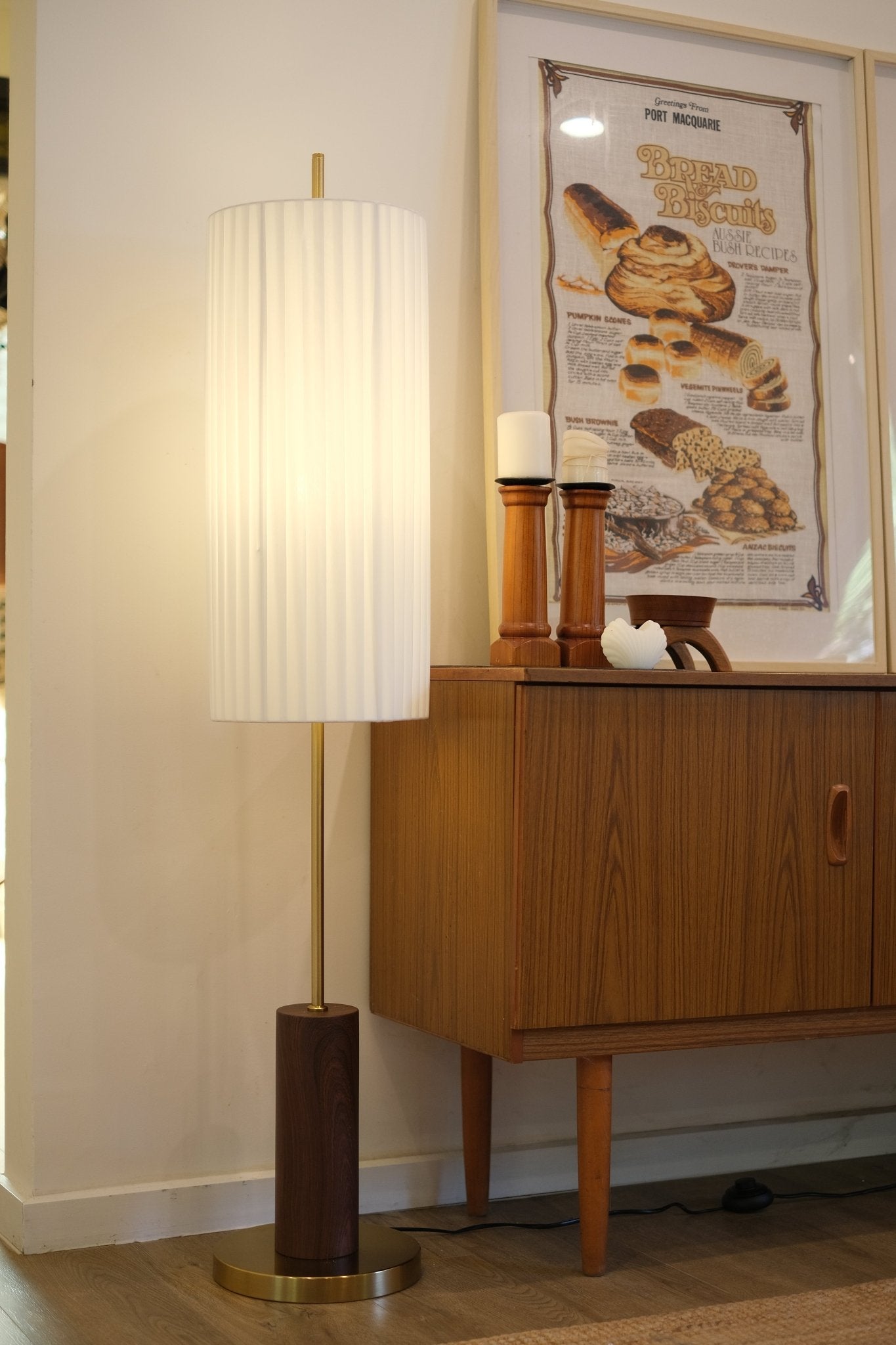 Zen Art Japandi Floor Lamp - Homezee