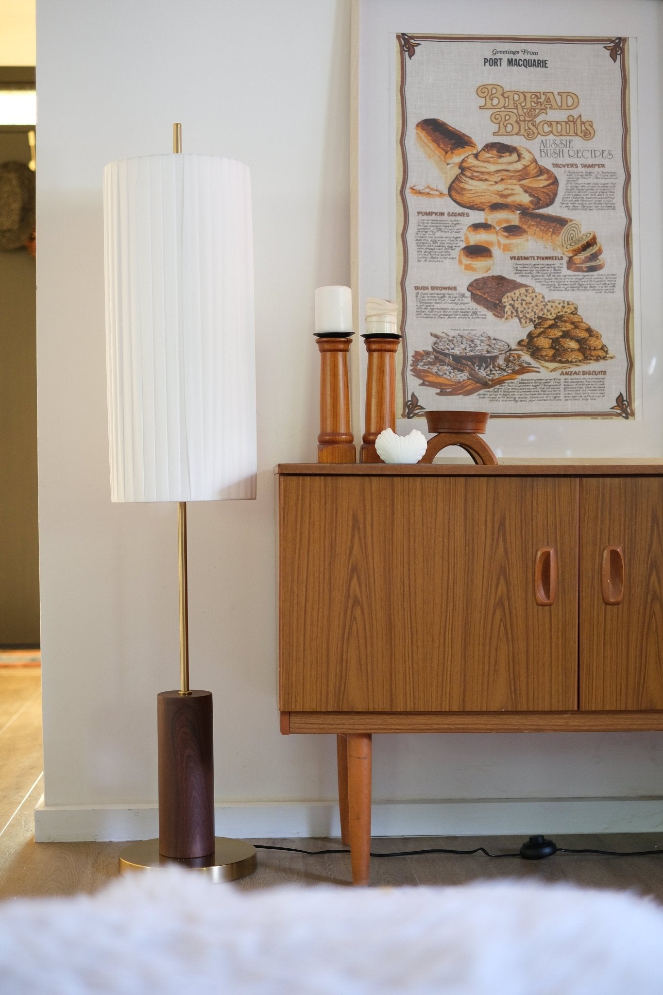 Zen Art Japandi Floor Lamp - Homezee