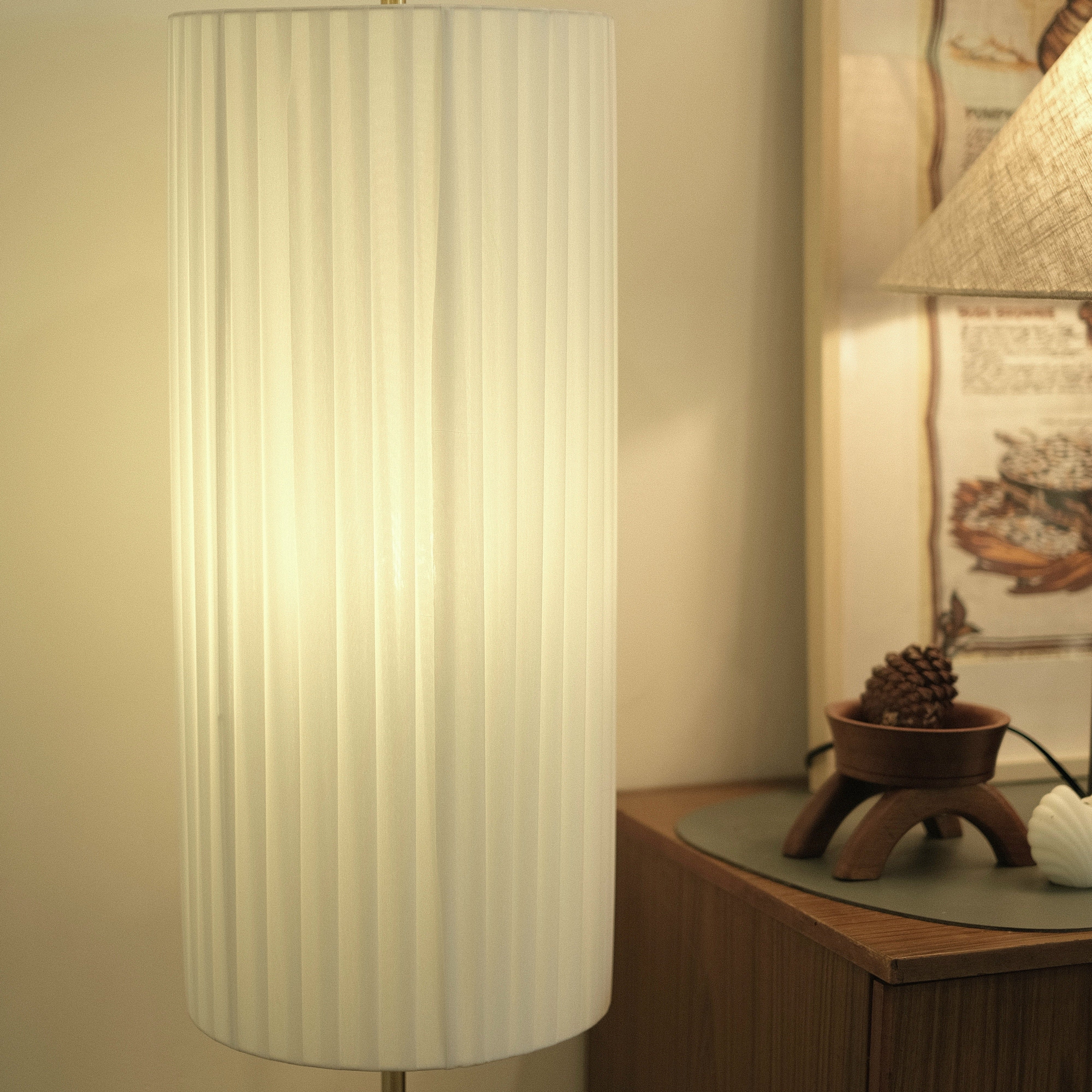 Zen Art Japandi Floor Lamp Wabi-Sabi Inspired Style
