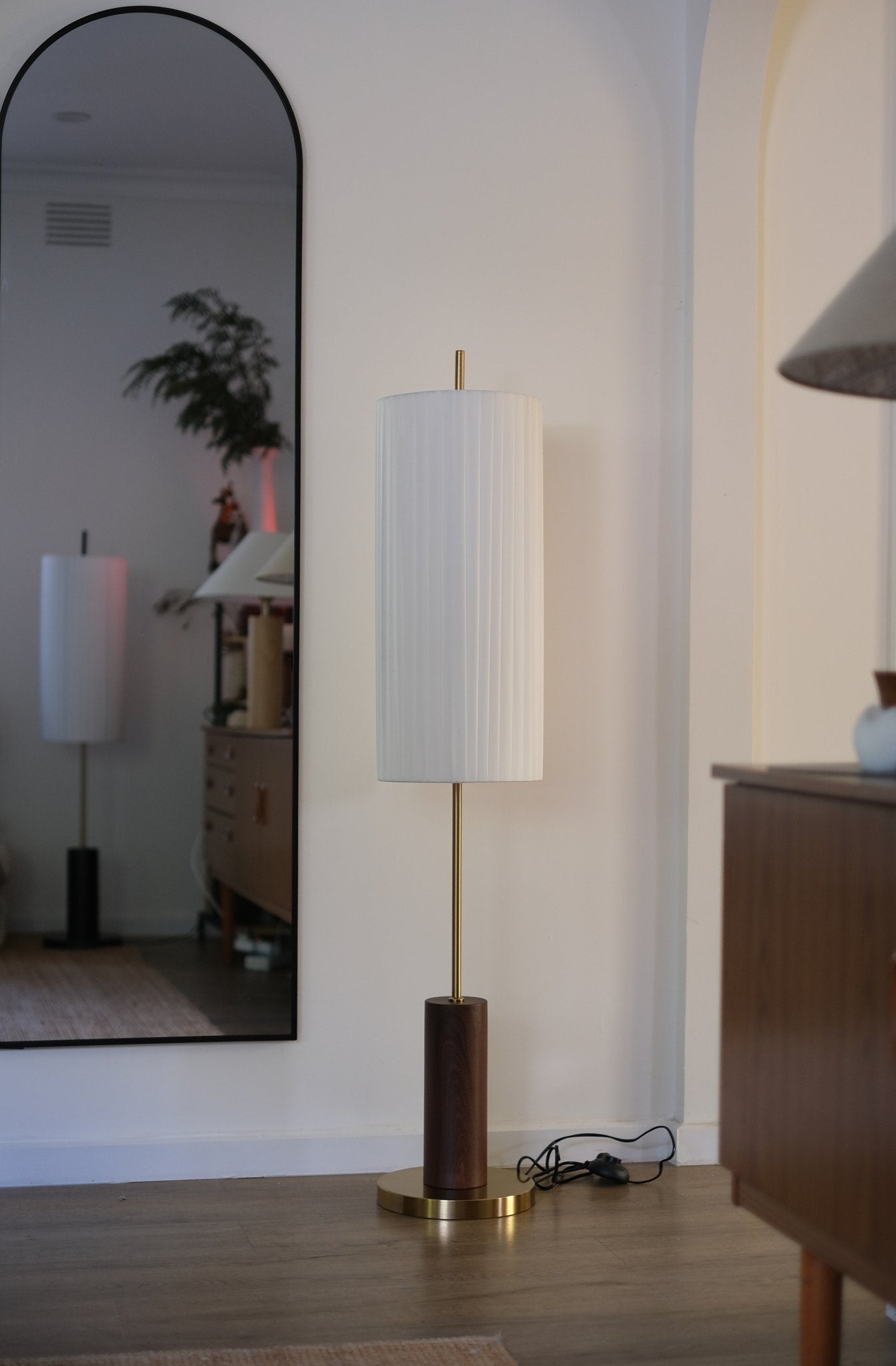 Zen Art Japandi Floor Lamp - Homezee