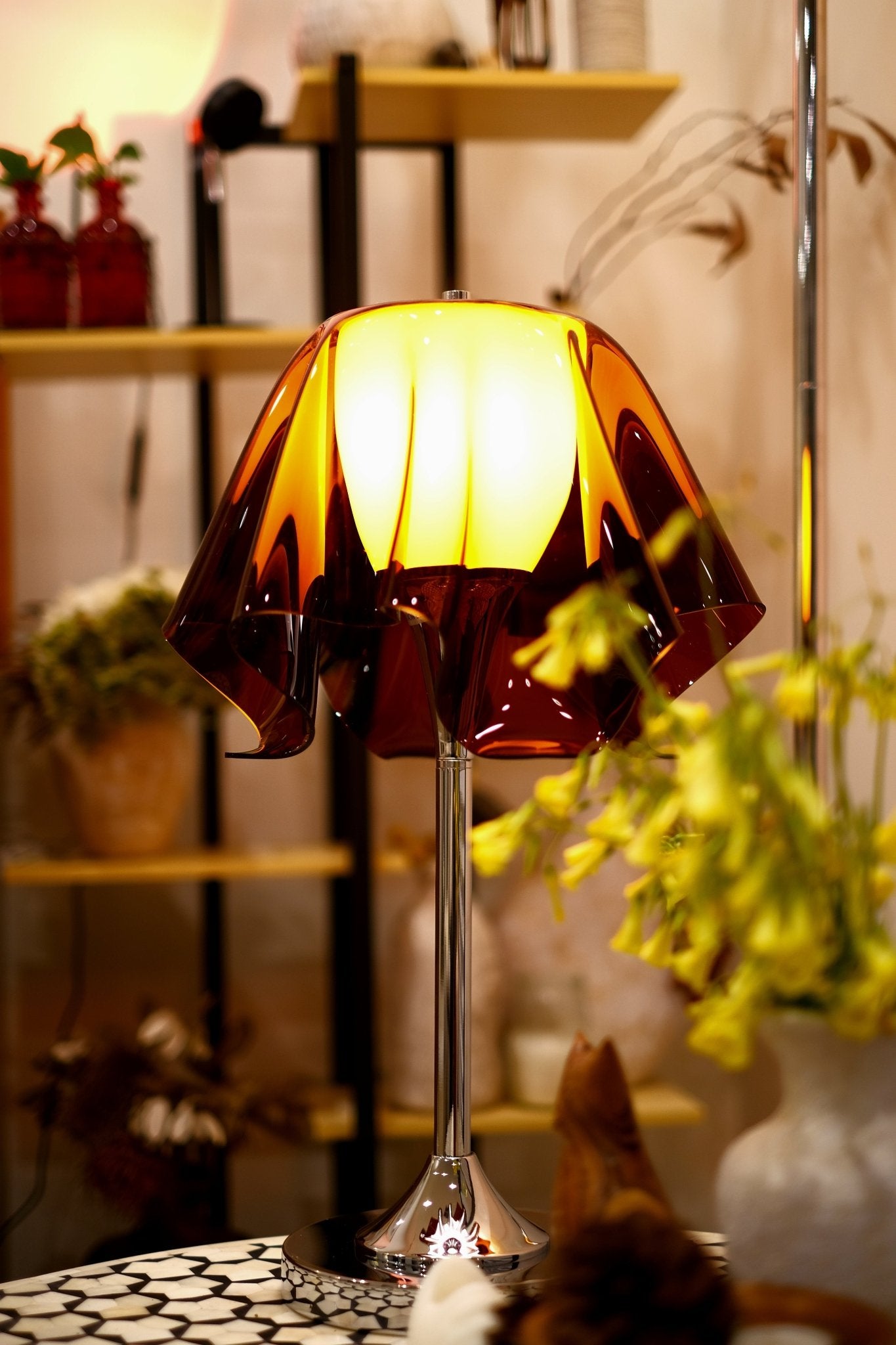 Fazzoletto Floating Handkerchief Table Lamp - Homezee