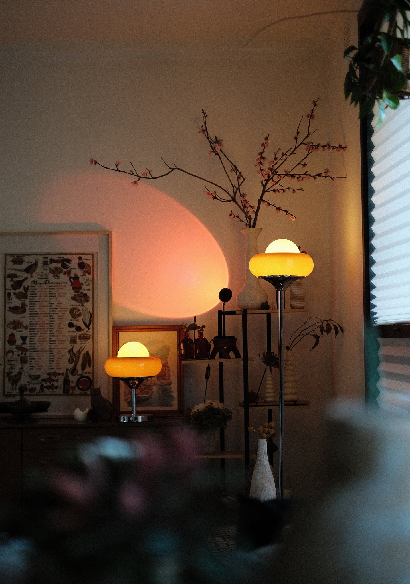 Avery Egg Tart Table Lamp & Floor Lamp Duo - Homezee