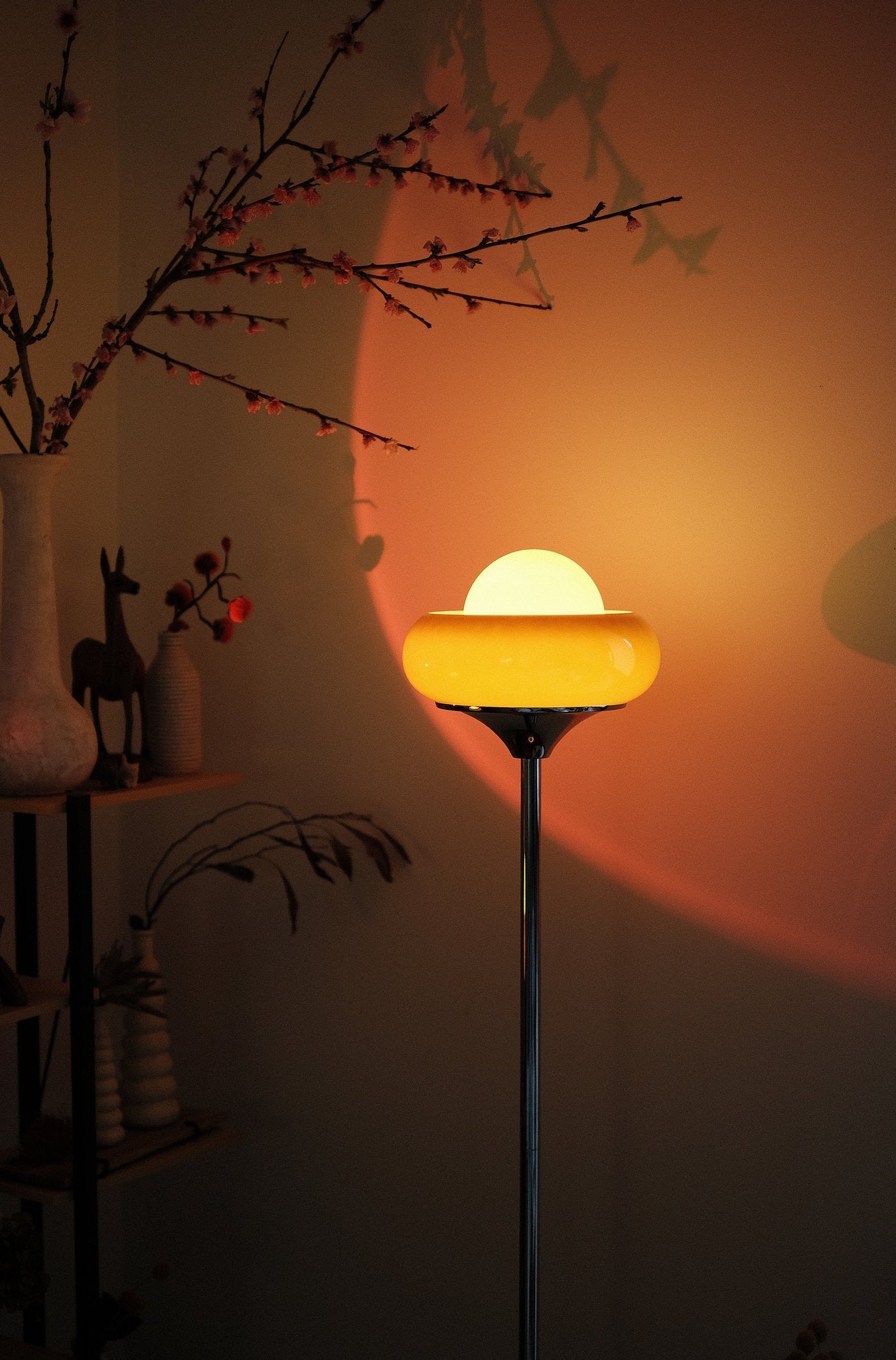 Every Egg Tart Floor Lamp - Homezee