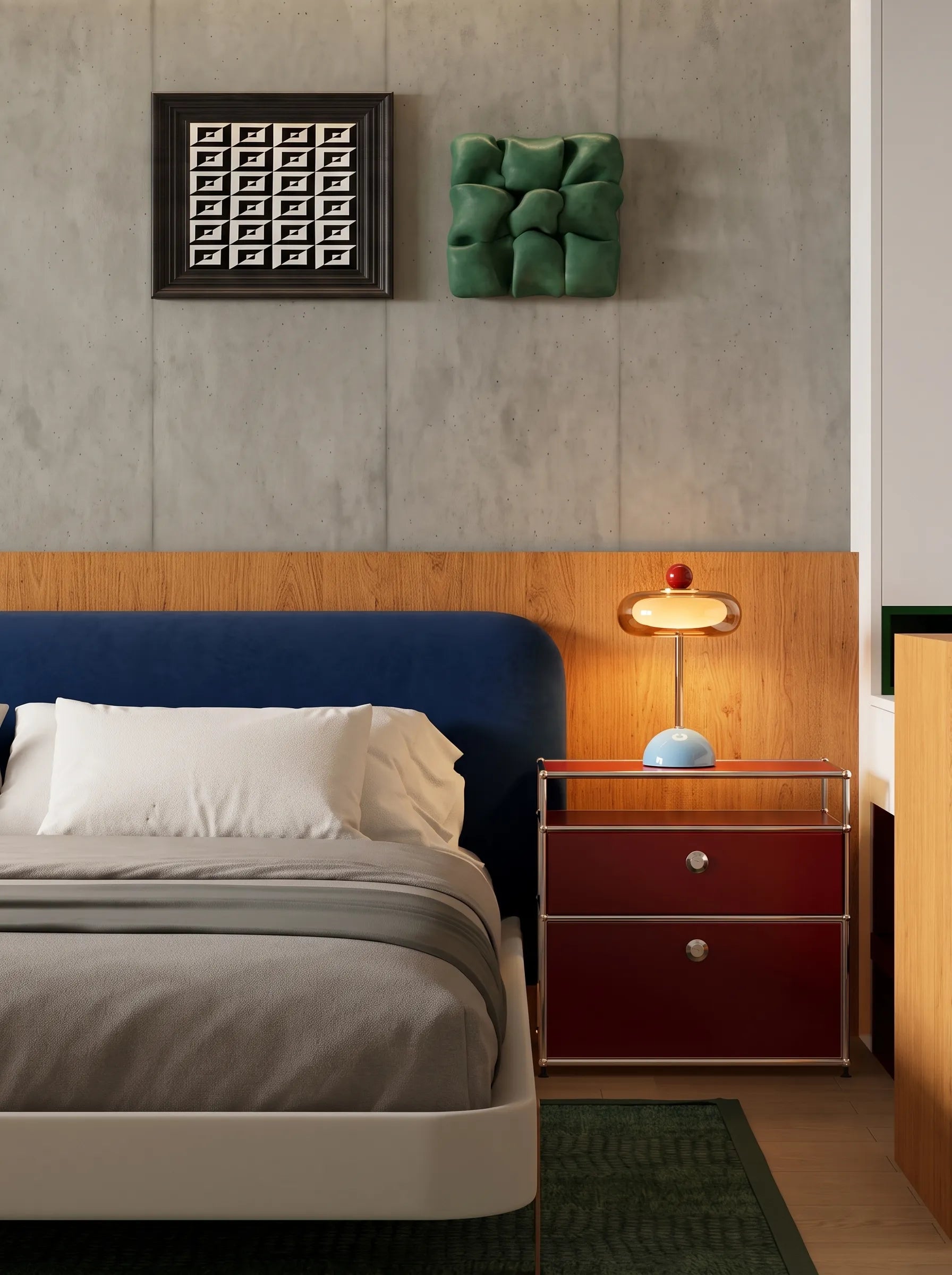 Dopino Candy Color Mushroom Rechargeable Table Lamp