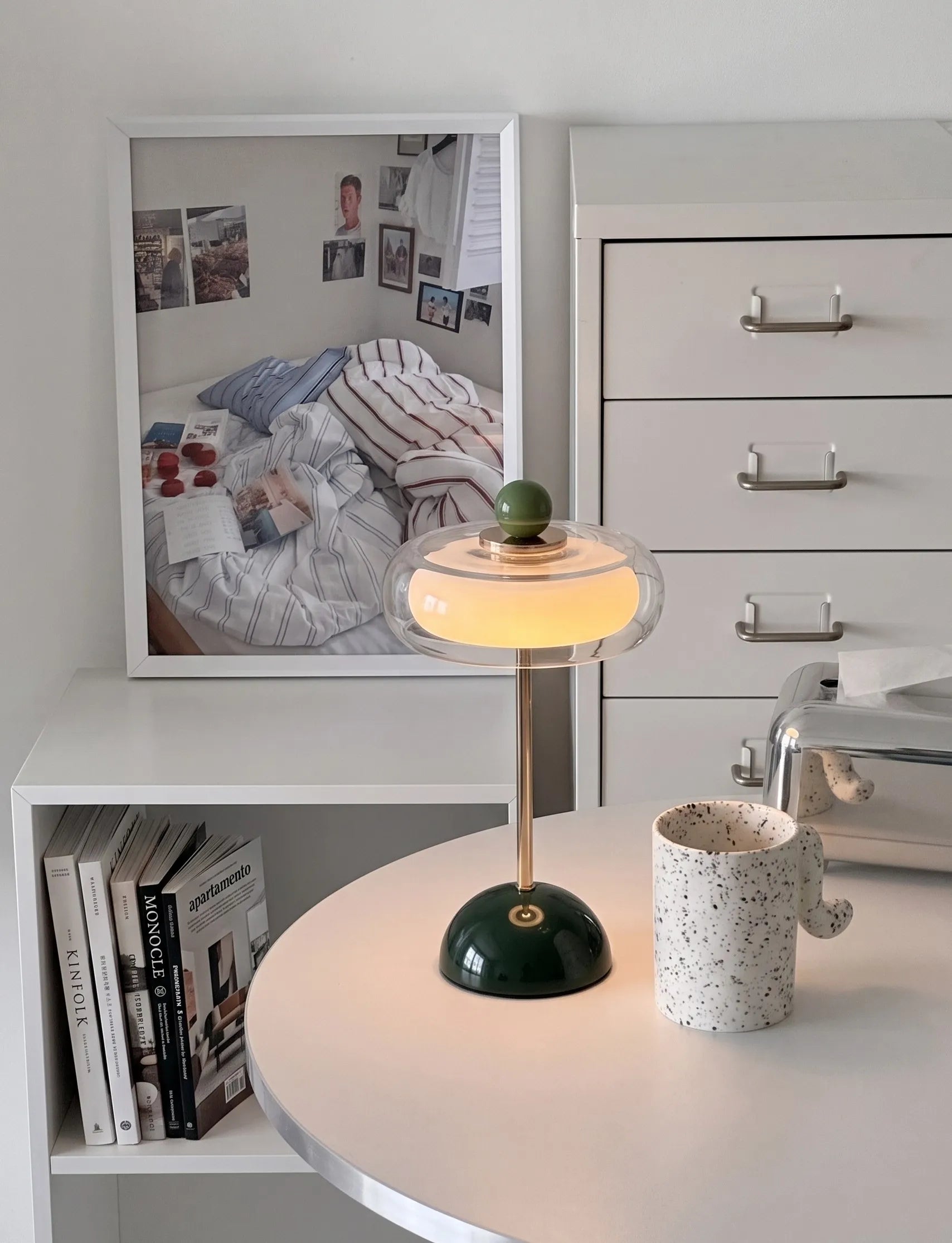Dopino Candy Color Mushroom Rechargeable Table Lamp