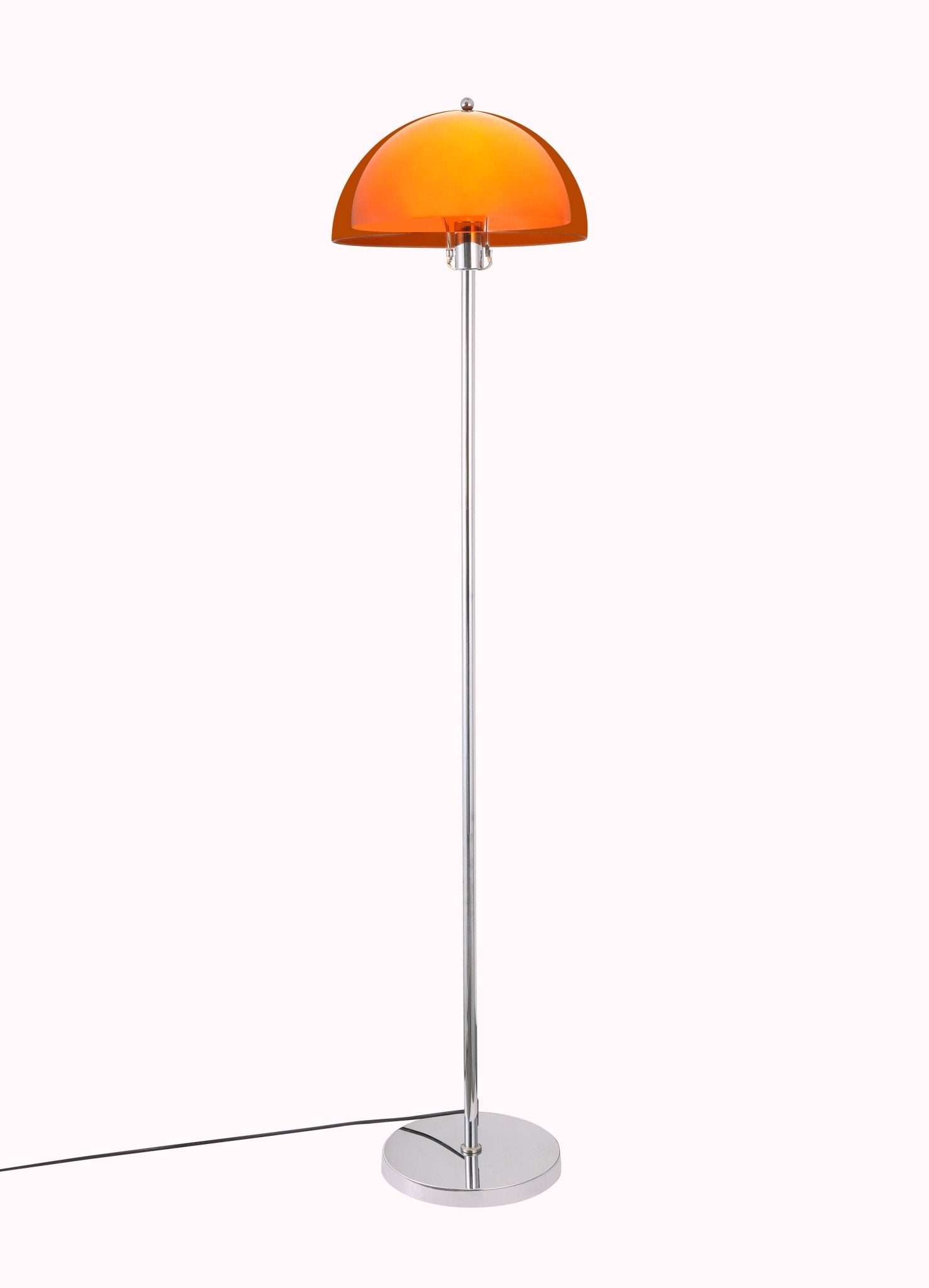 Coby Double Dome Mushroom Floor & Table Lamp Duo - Homezee