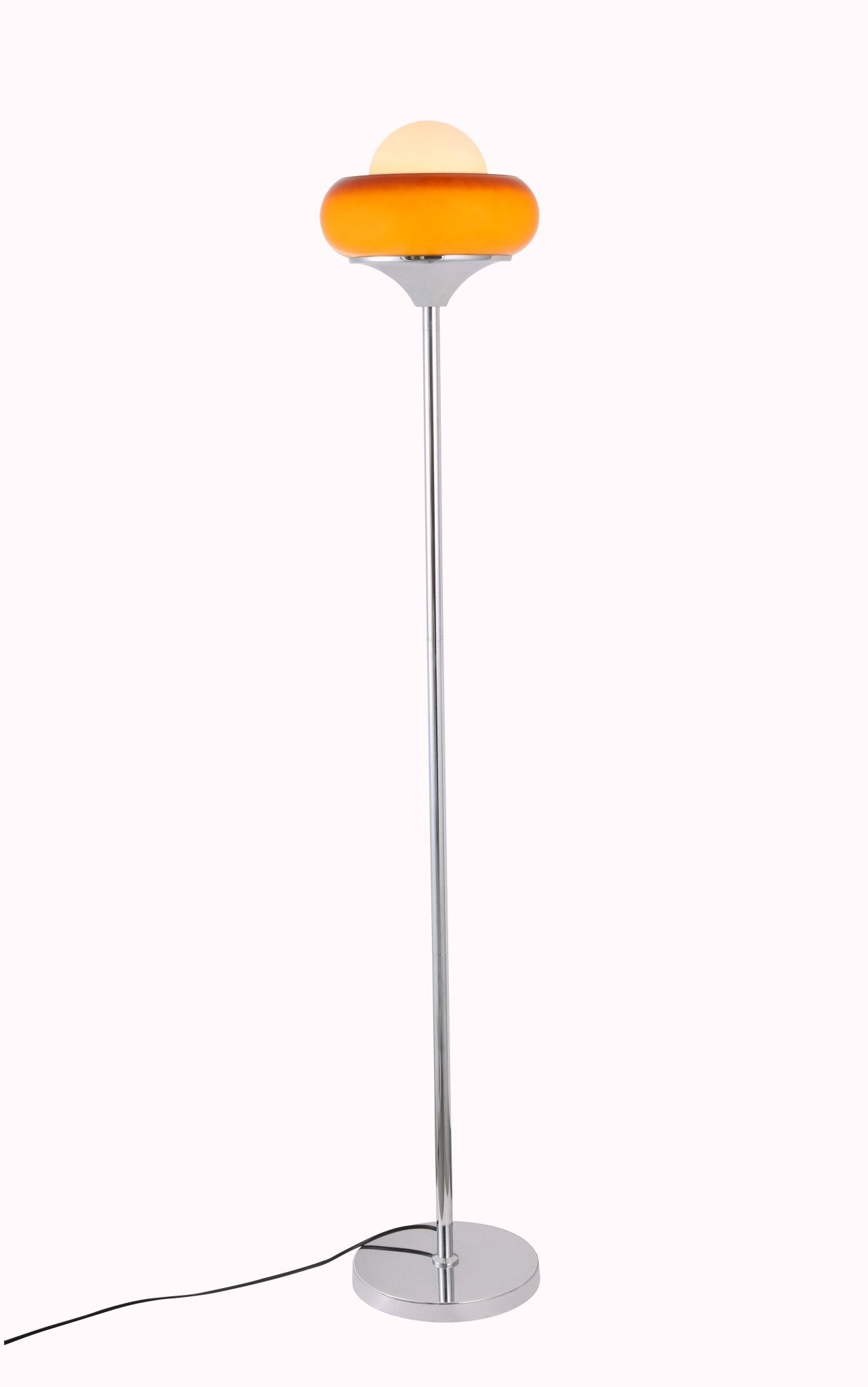 Avery Egg Tart Table Lamp & Floor Lamp Duo - Homezee