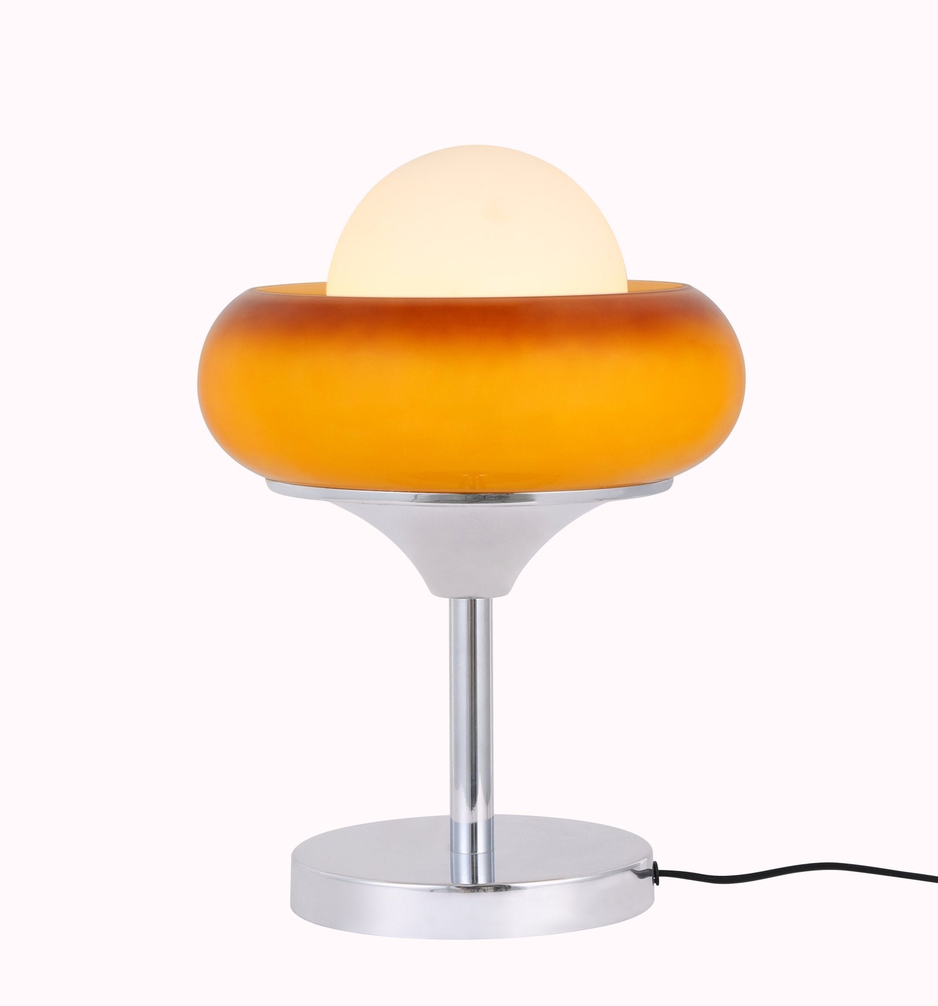 Avery Egg Tart Table Lamp & Floor Lamp Duo - Homezee