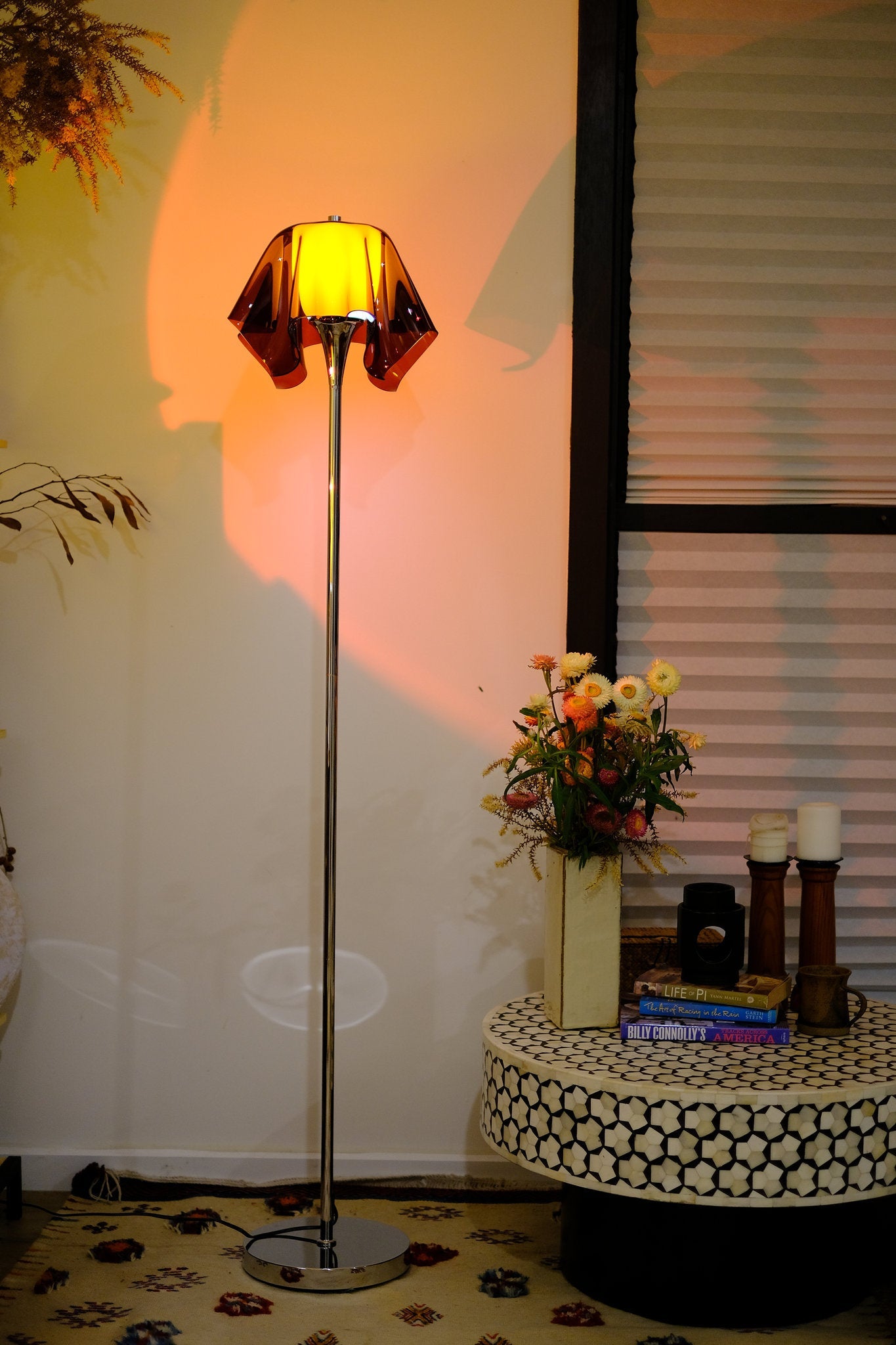 Fazzoletto Floating Handkerchief Floor Lamp - Homezee