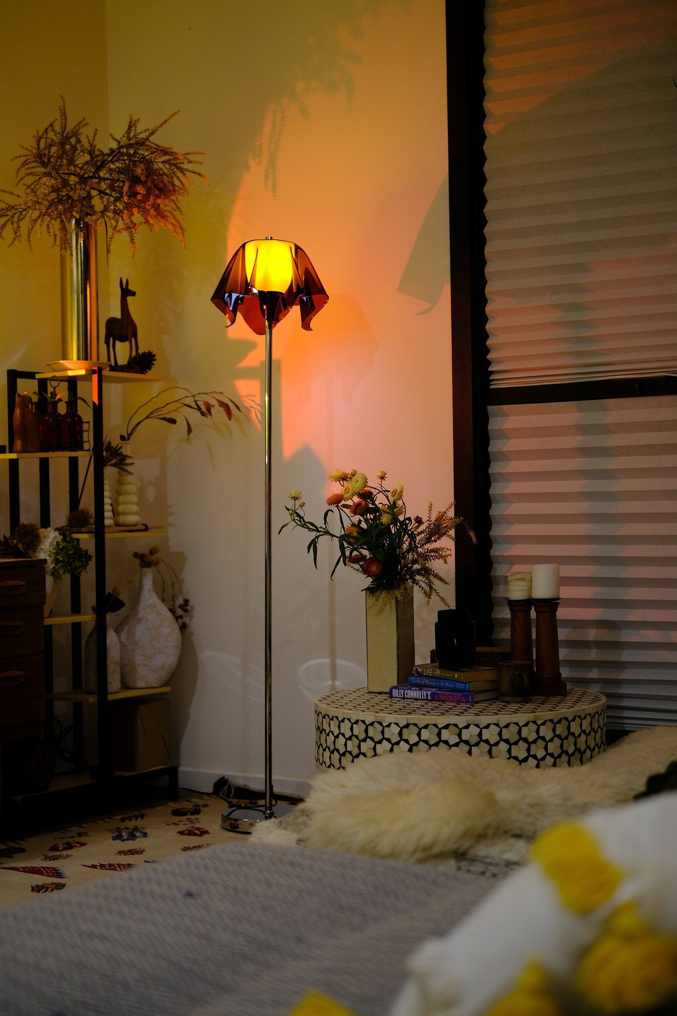 Fazzoletto Floating Handkerchief Floor Lamp - Homezee