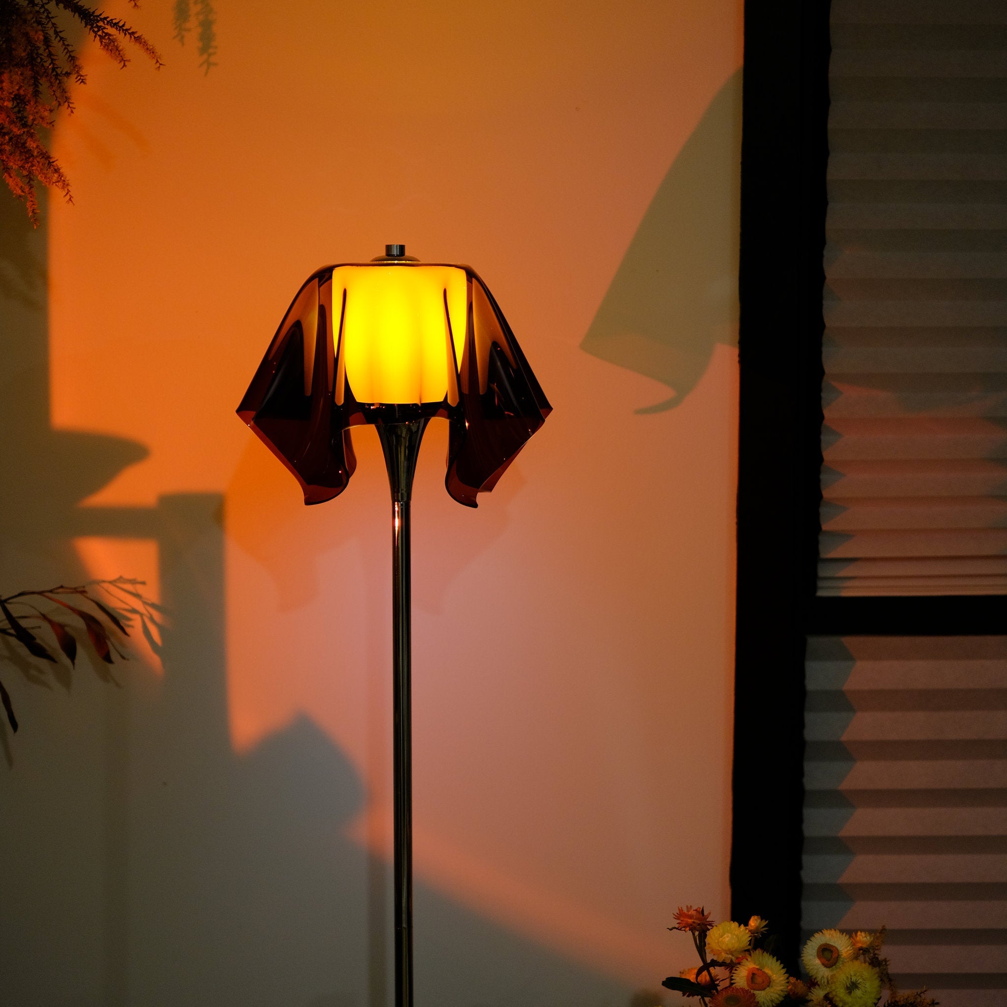 Fazzoletto Floating Handkerchief Floor Lamp - Homezee