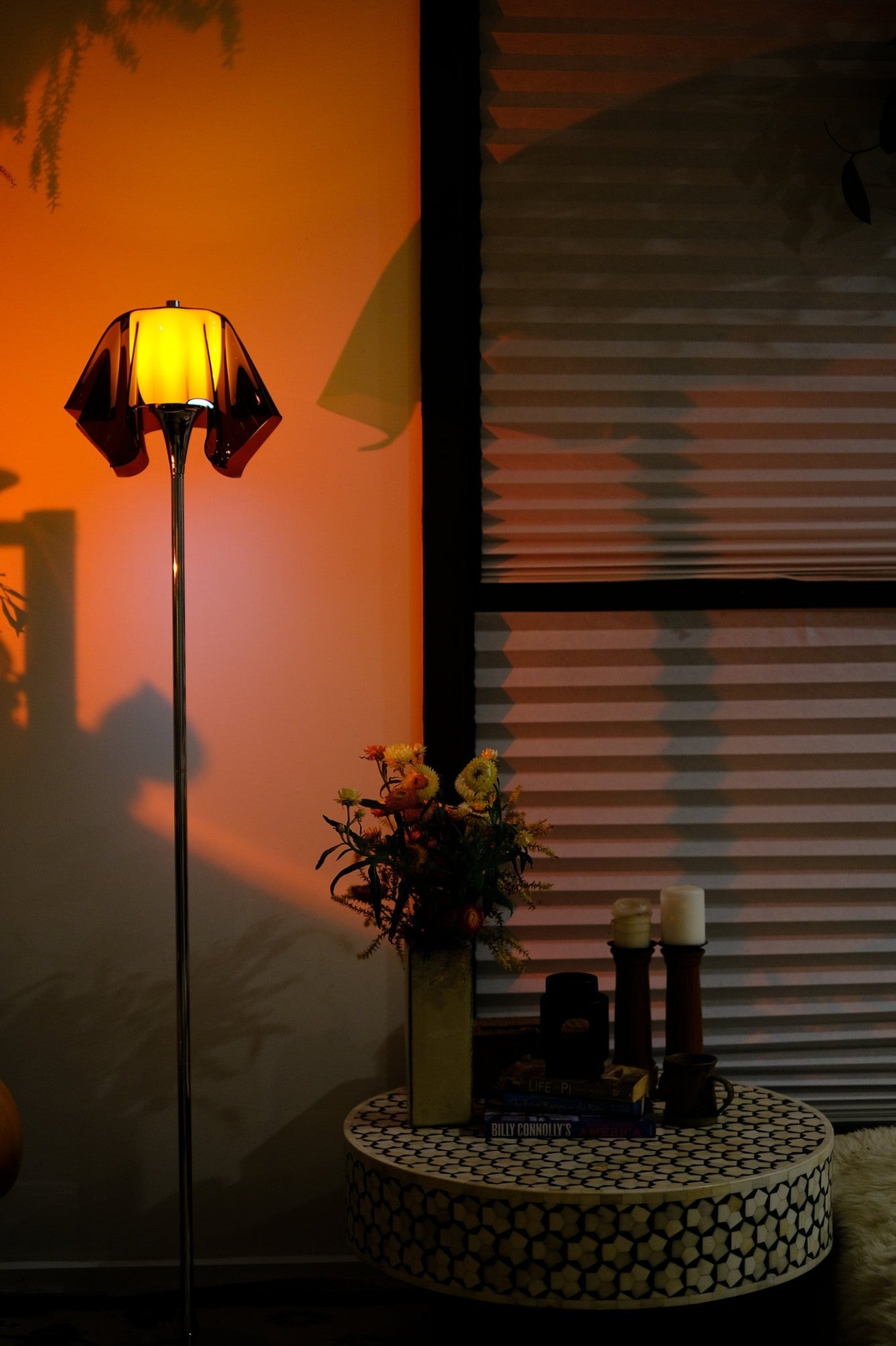 Fazzoletto Floating Handkerchief Floor Lamp - Homezee