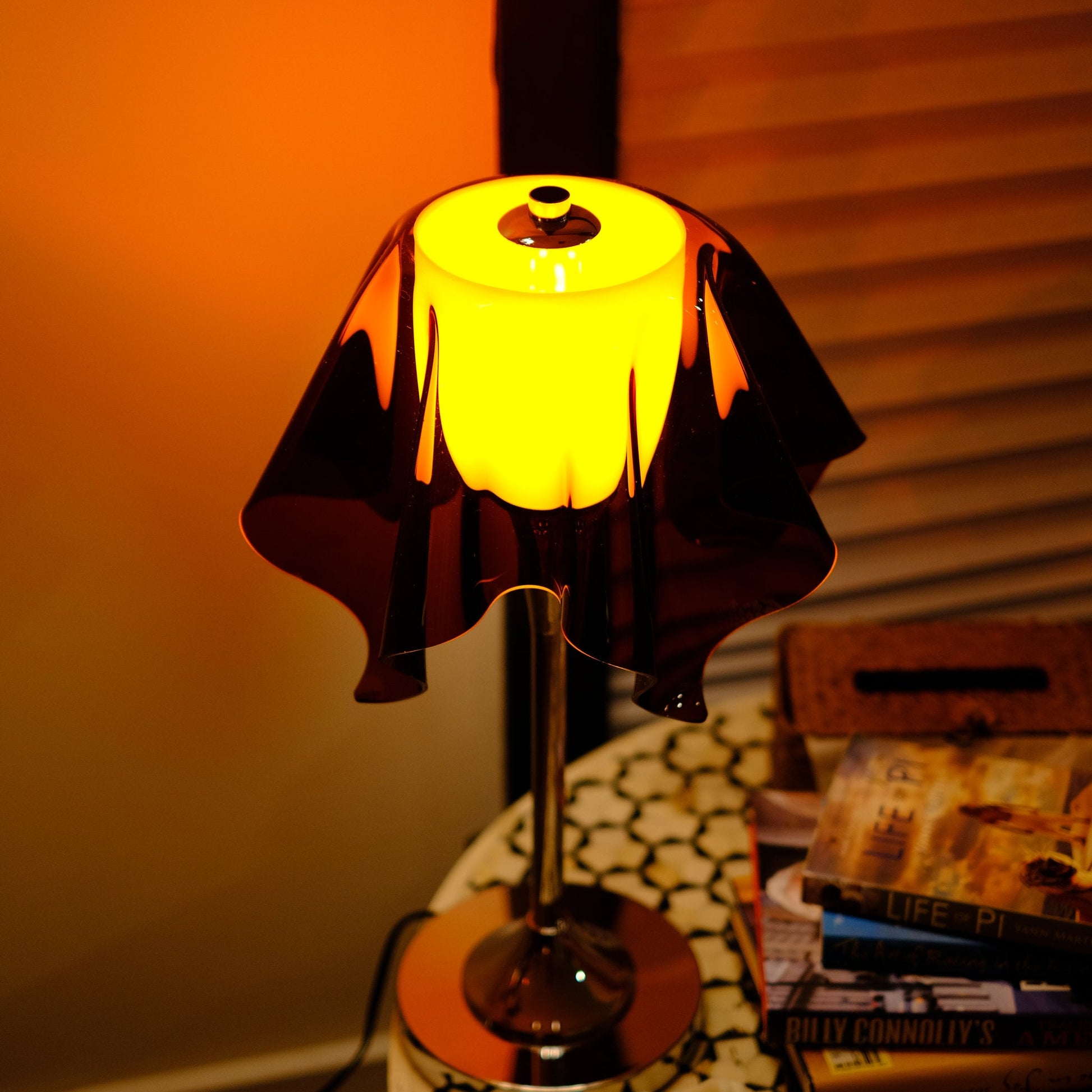 Fazzoletto Floating Handkerchief Lamp Duo – Table & Floor Lamp Set - Homezee