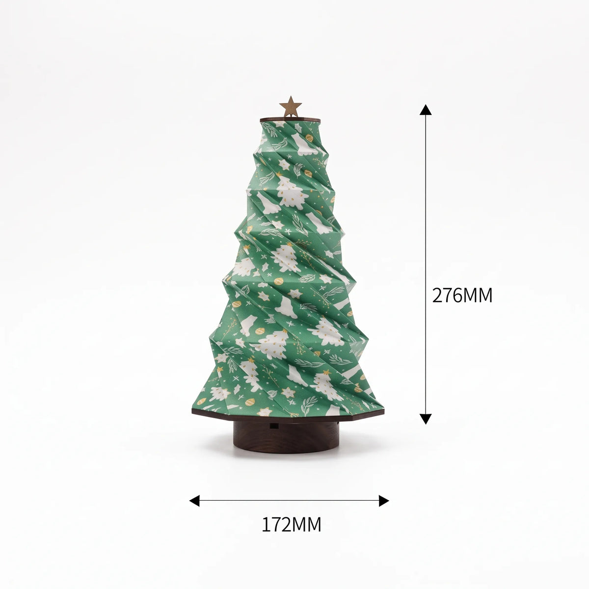Foldable Paper Lamp Night Rechargeable Light