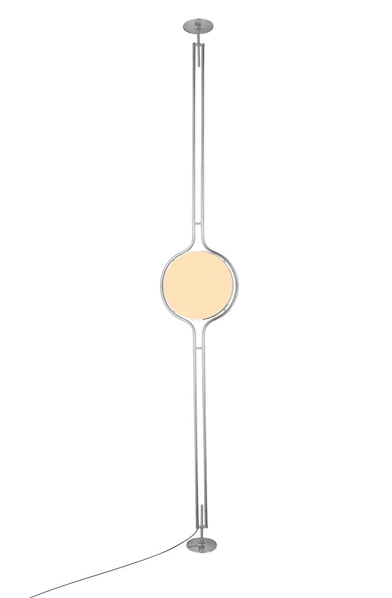 Garreau Globe Floor To Ceiling Lamp - Bauhaus Replica 1971 Design - Homezee