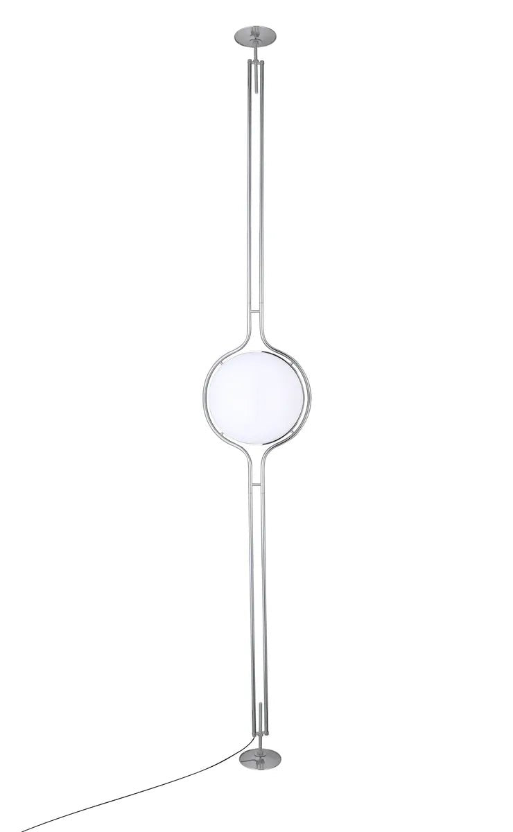 Garreau Globe Floor To Ceiling Lamp - Bauhaus Replica 1971 Design - Homezee