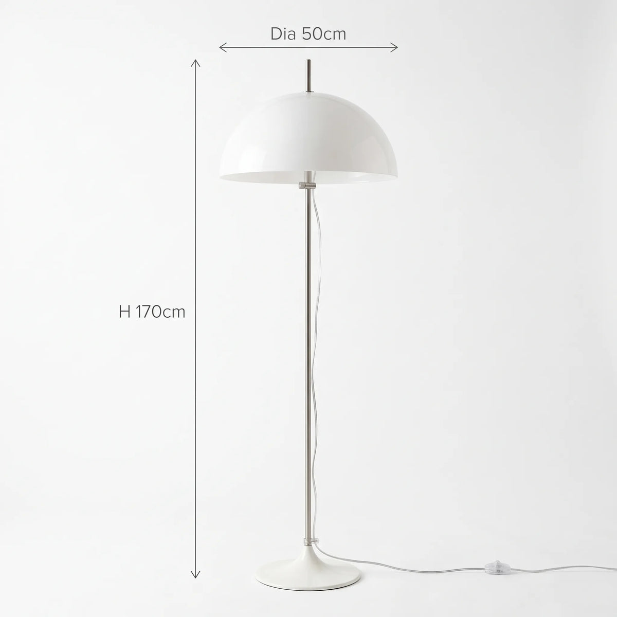 Gio Space Age Mushroom Floor Lamp