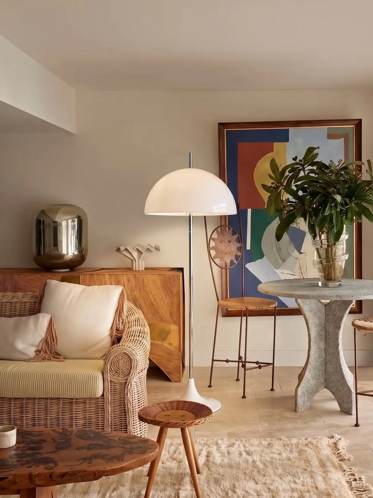 Gio Space Age Mushroom Floor Lamp